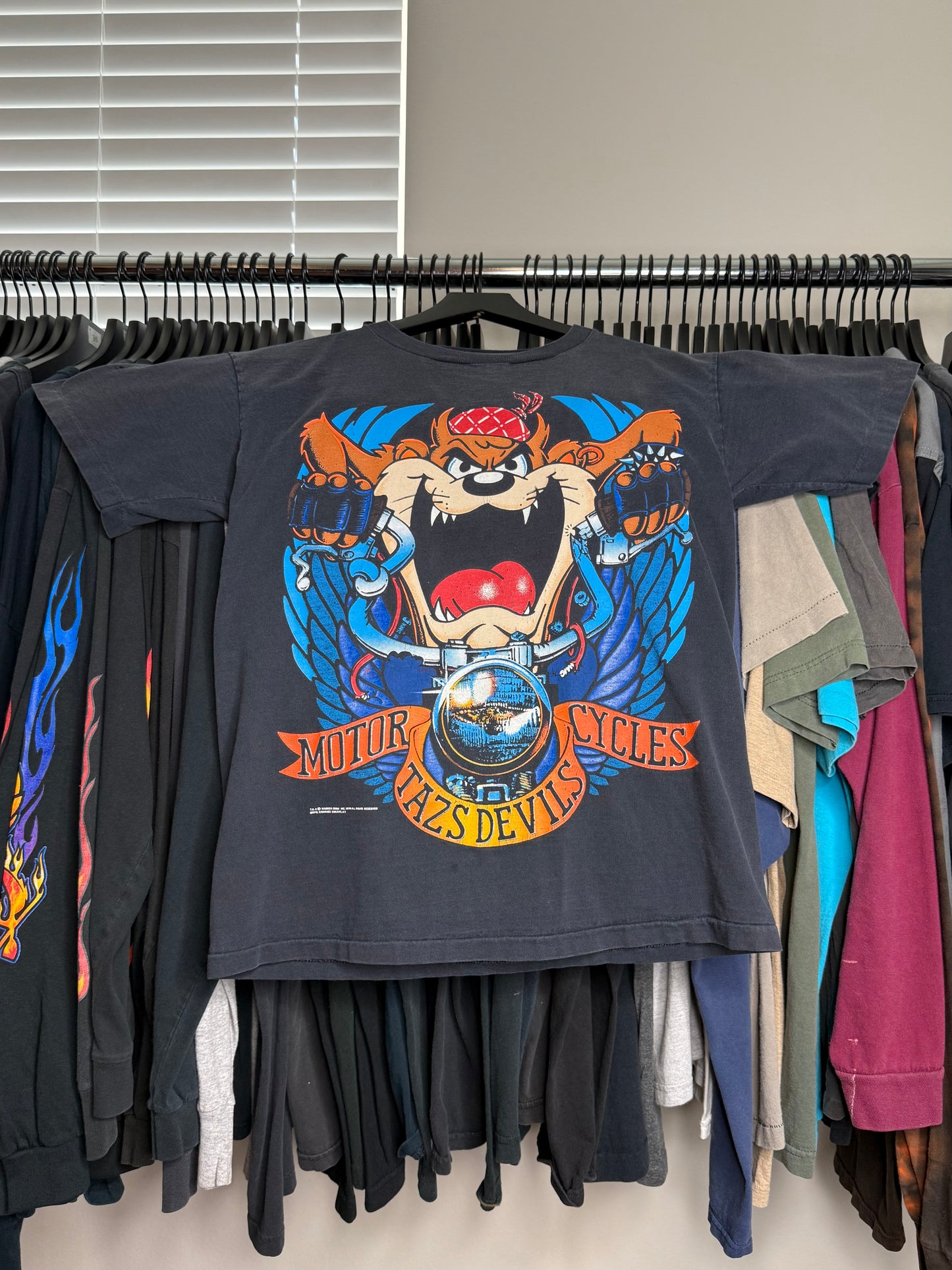 Taz Biker Motorcycles Shirt - M