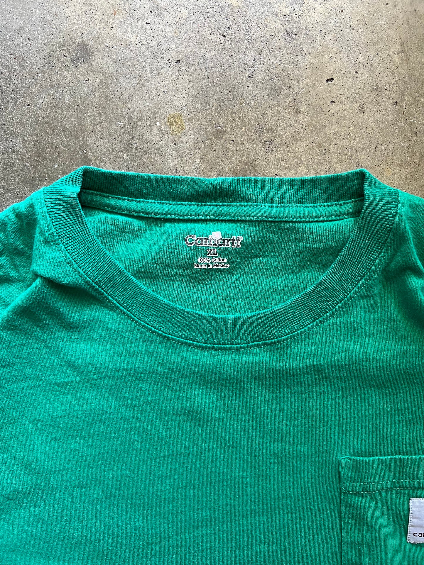 Carhartt Green Pocket Tee - XL