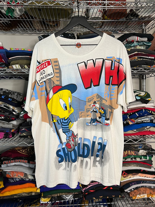 Tweety Bird (Looney Tunes) AOP Shirt - XXL