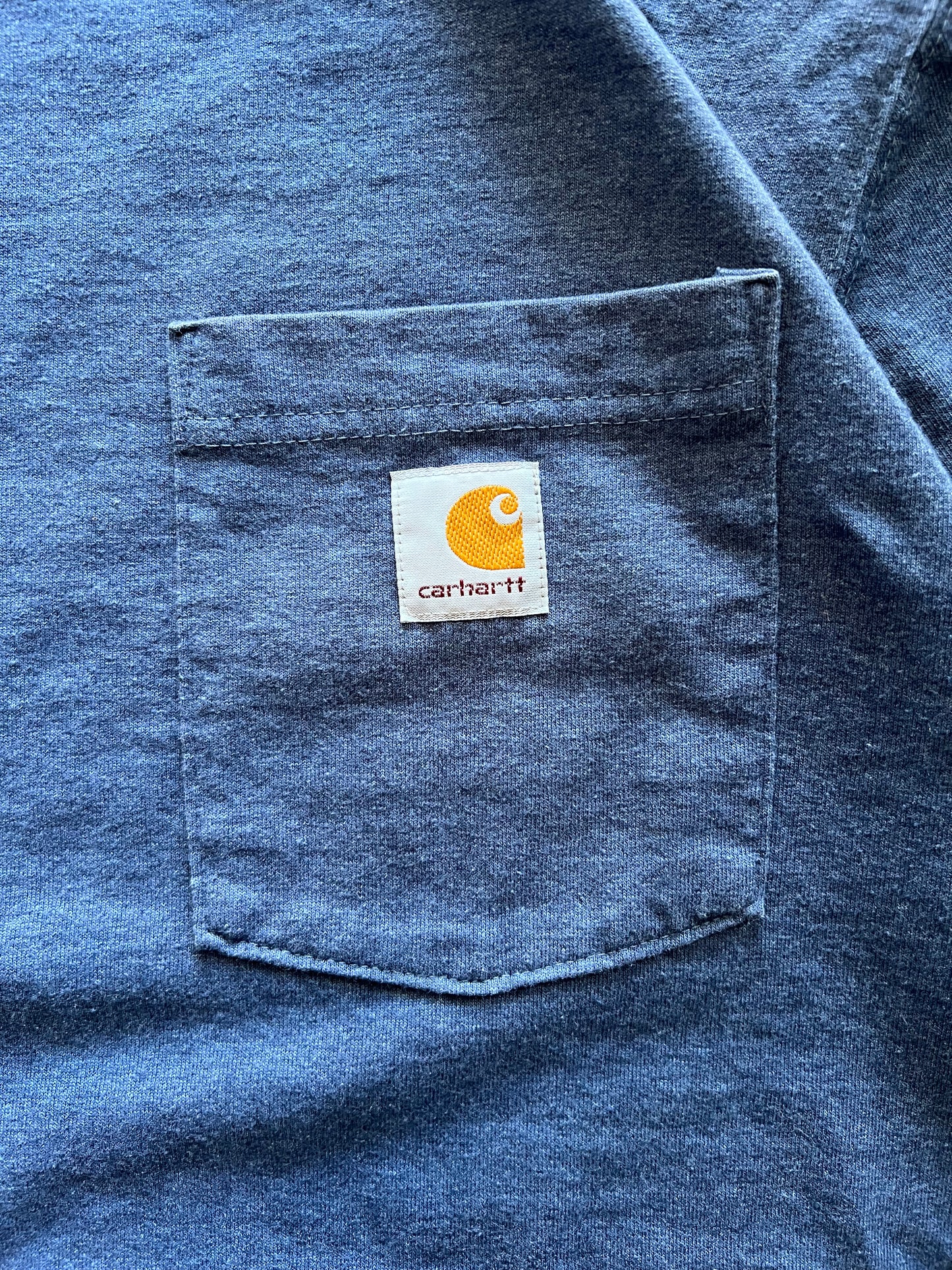 Carhartt Blue Pocket Tee - M