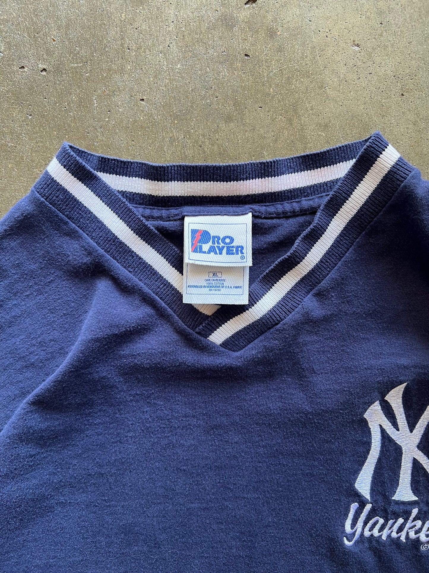 Yankees Pro Player Ringer Tee - XL