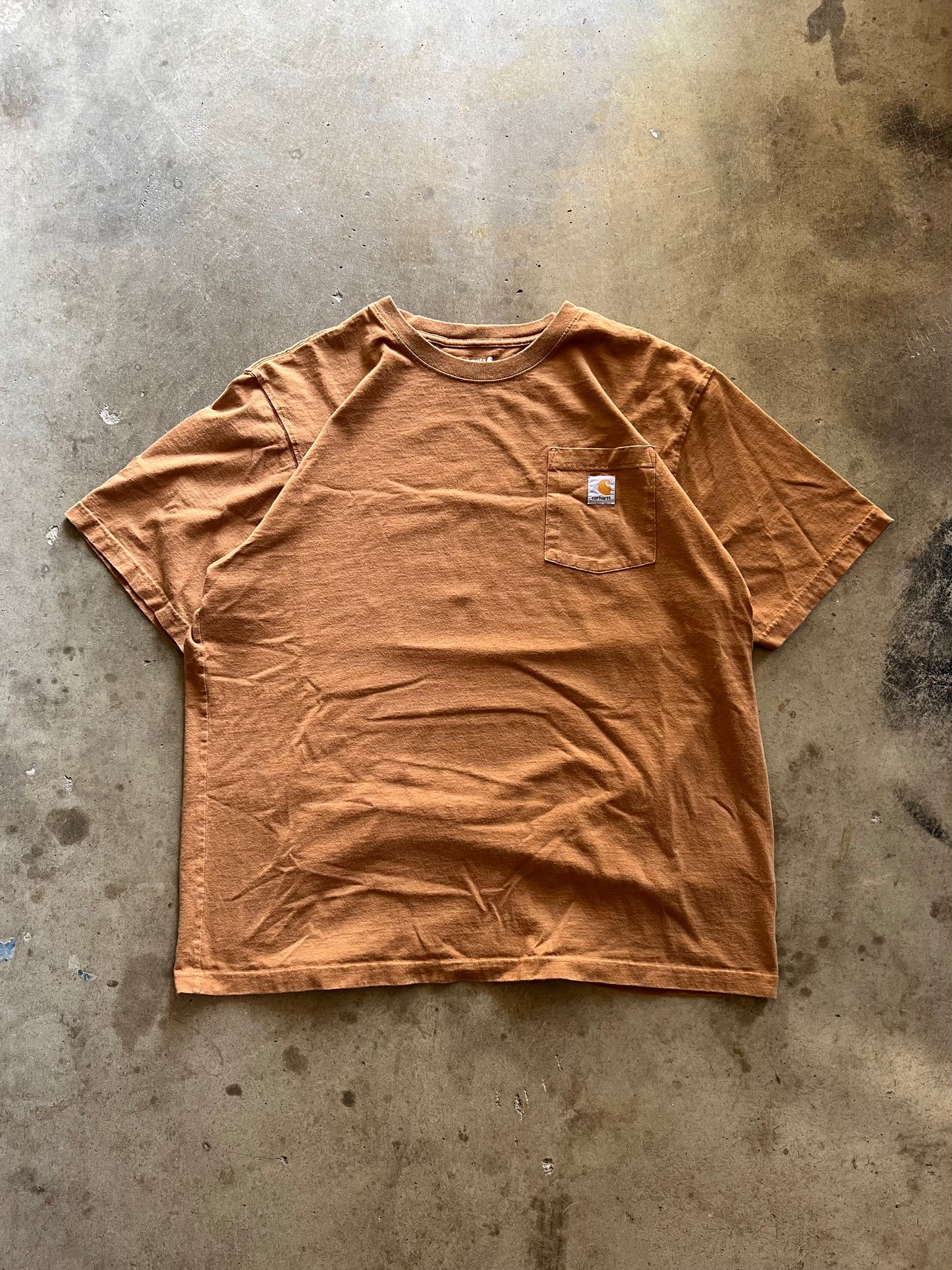 Carhartt Brown Pocket Tee - XL