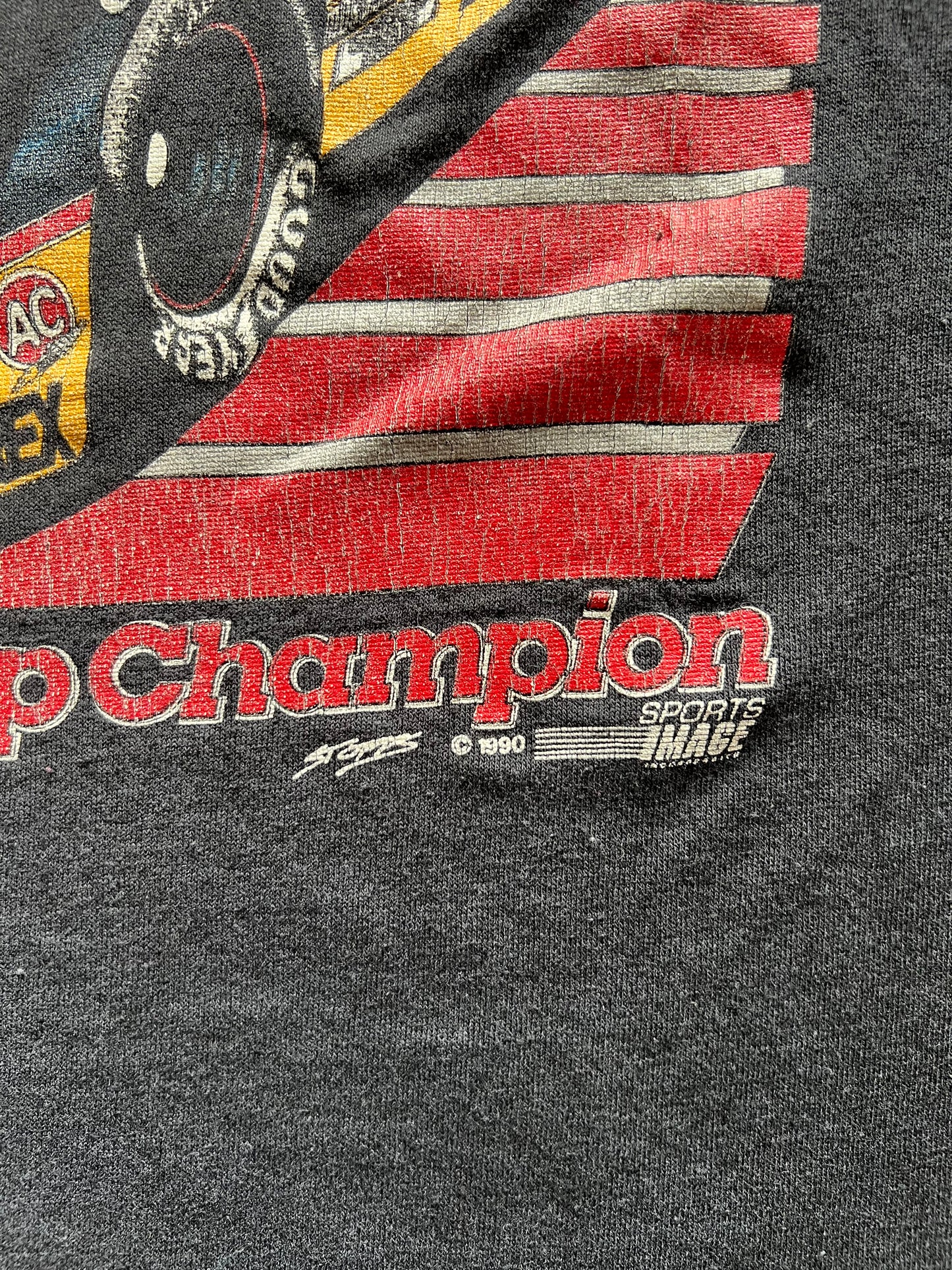 Rusty Wallace 1990 Winston Cup Champion Tee - M