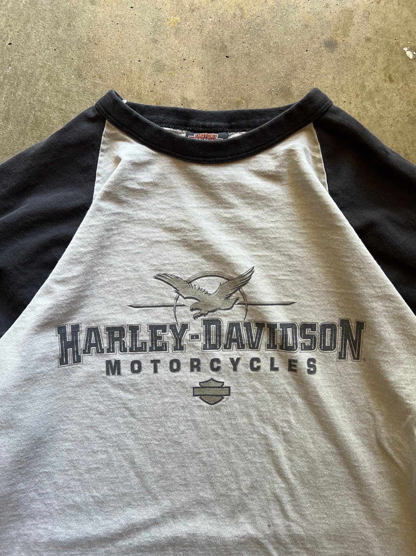 Harley Davidson Waterloo, Iowa 3/4 Sleeve Tee - XL