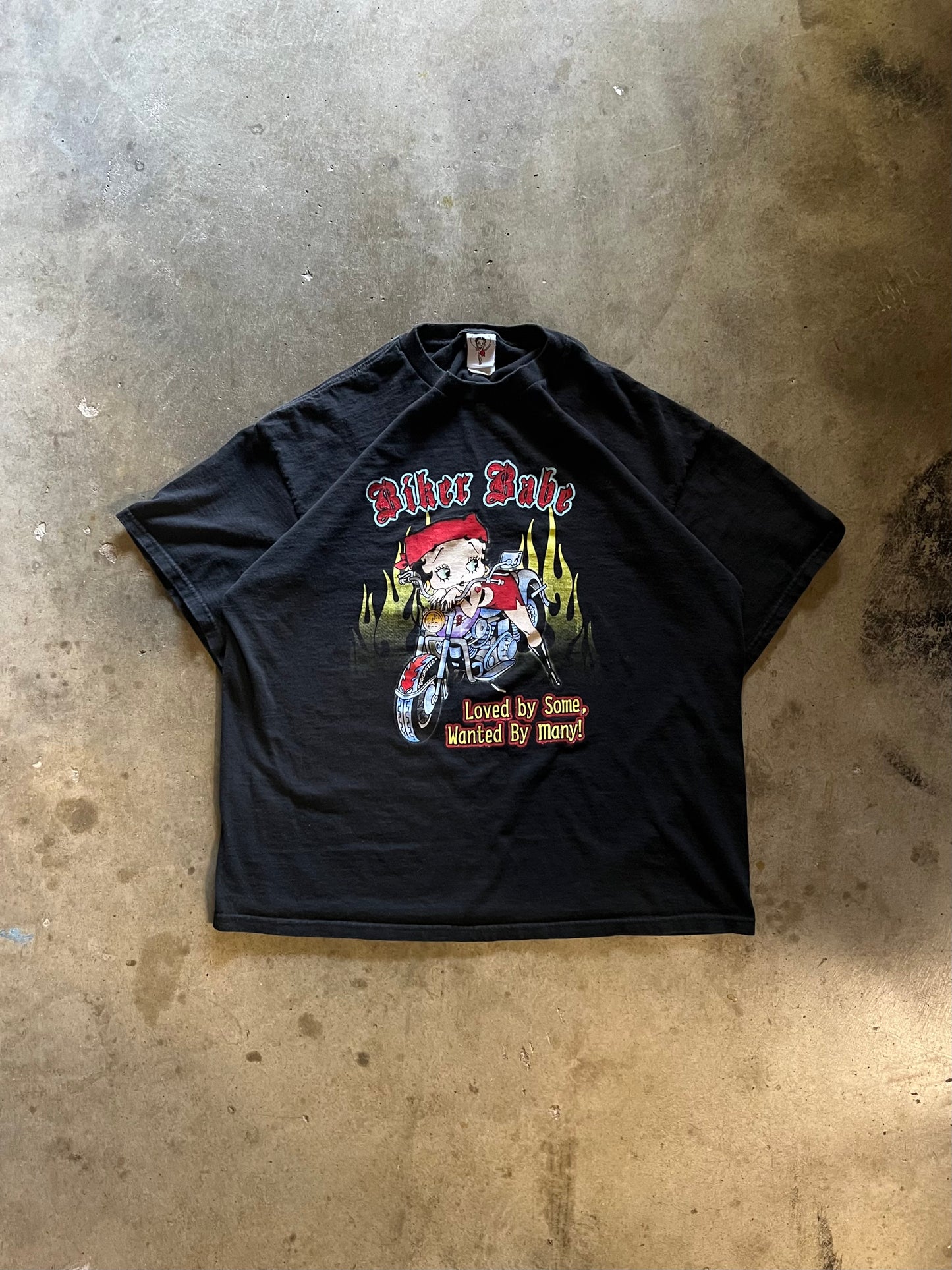 Betty Boop Biker Tee - XL