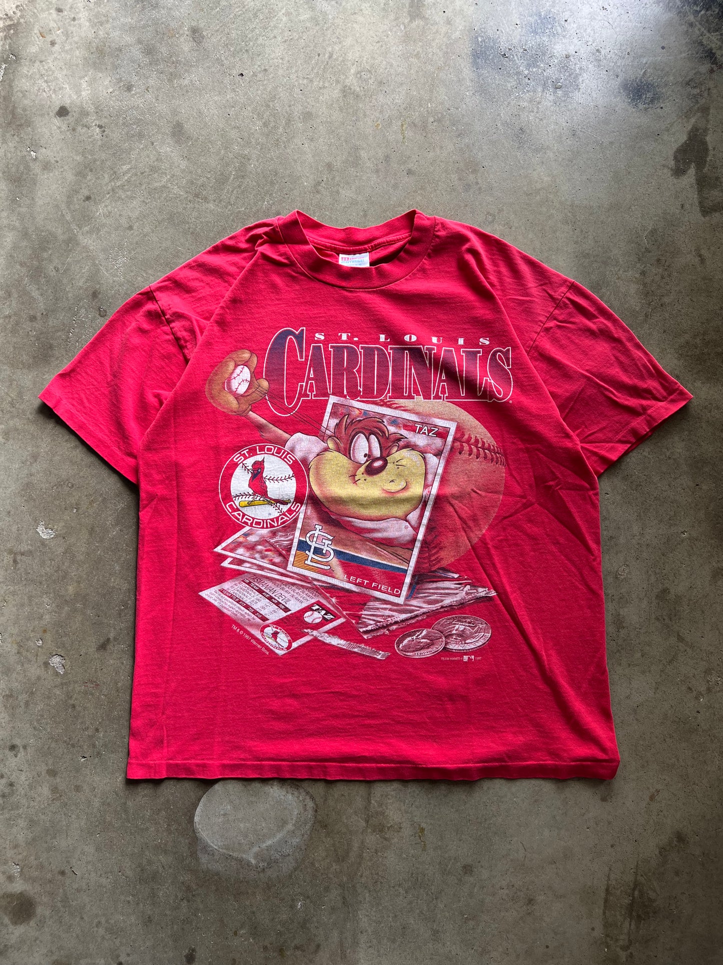 St. Louis Cardinals x Taz 1997 Tee - XL