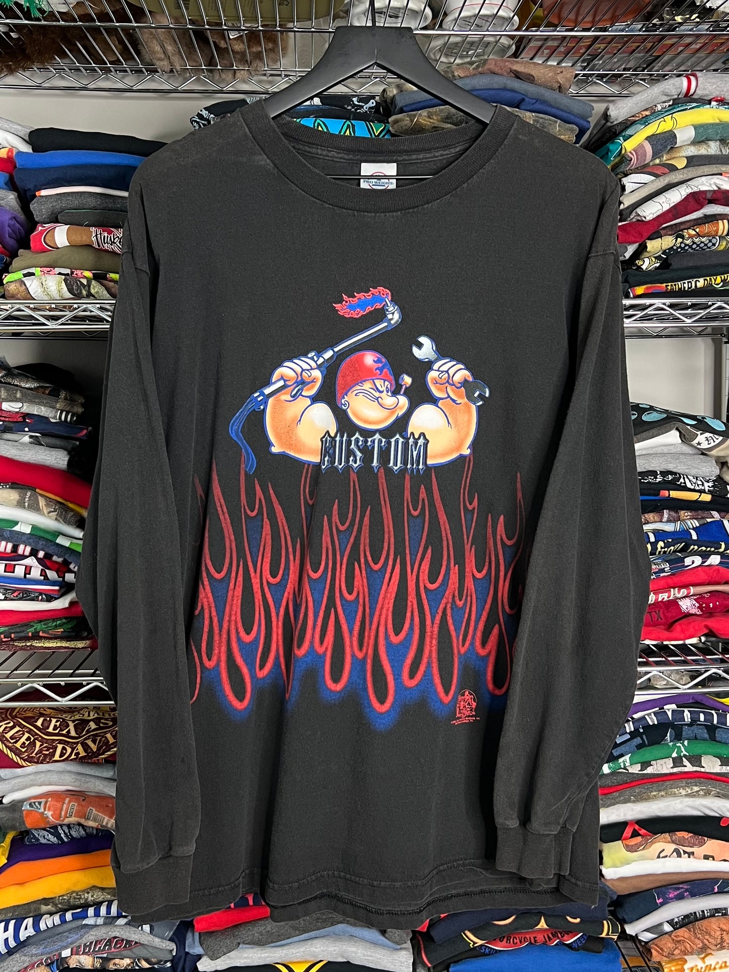 Popeye Flame ‘03 Long Sleeve Shirt - L