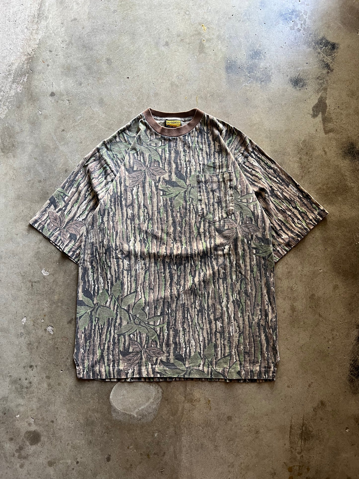 Camouflage Sasquatch Tee - XL