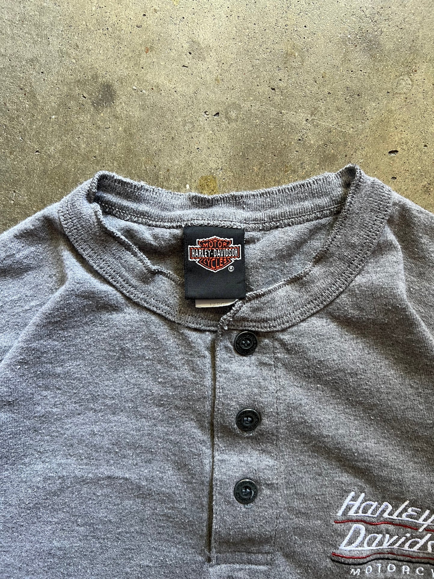 Harley Davidson Motorcycles Grey Tee - L