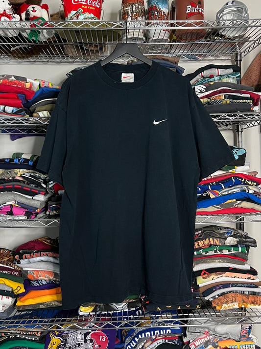 Nike Mini Swoosh Black Shirt - XL