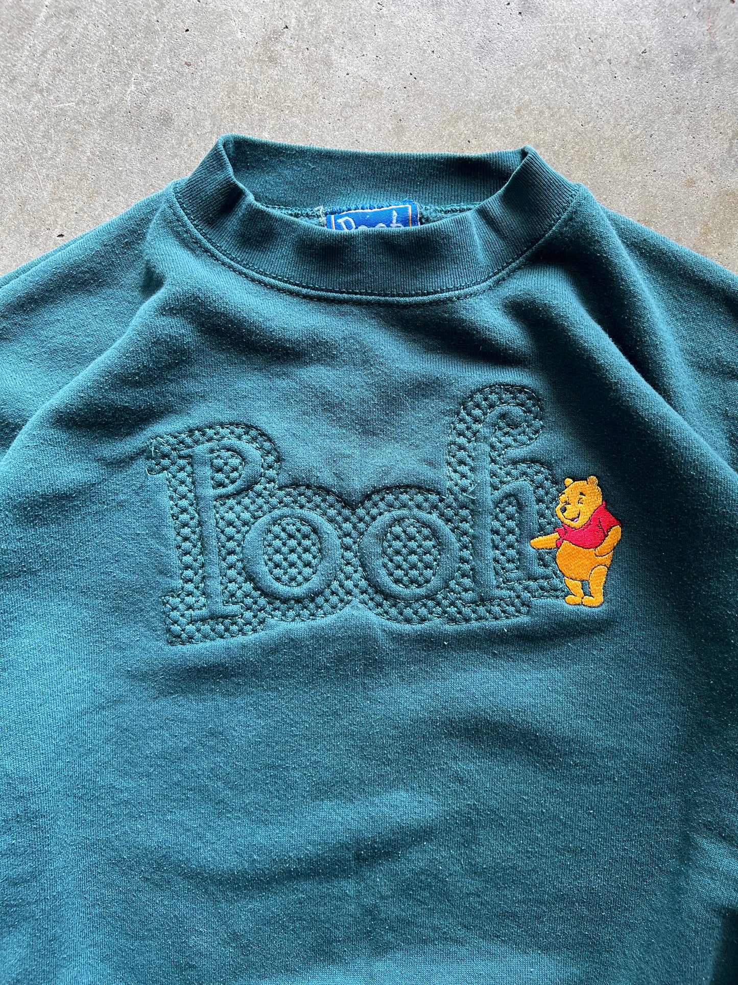 Winnie The Pooh Green Crewneck - L