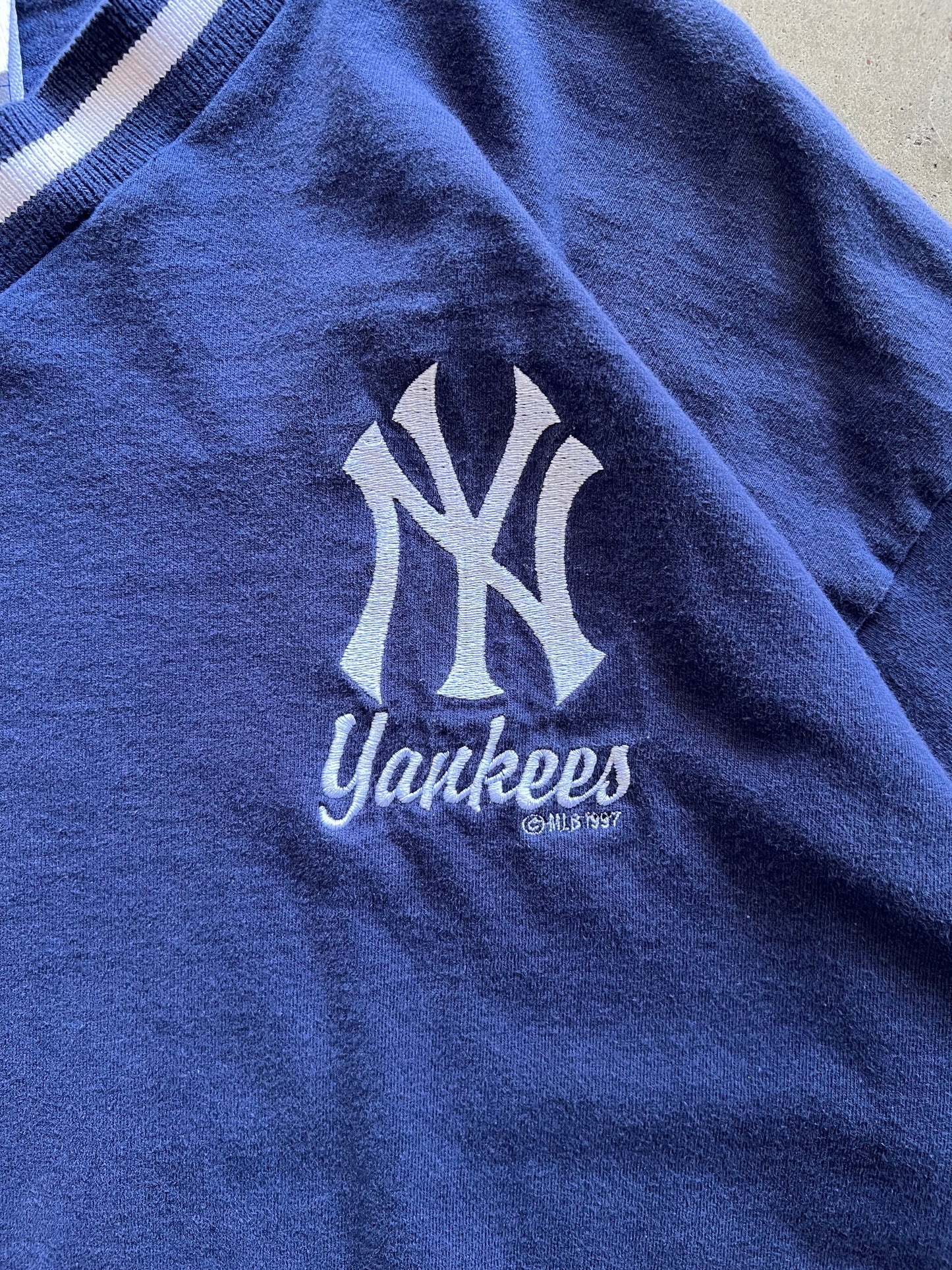 Yankees Pro Player Ringer Tee - XL