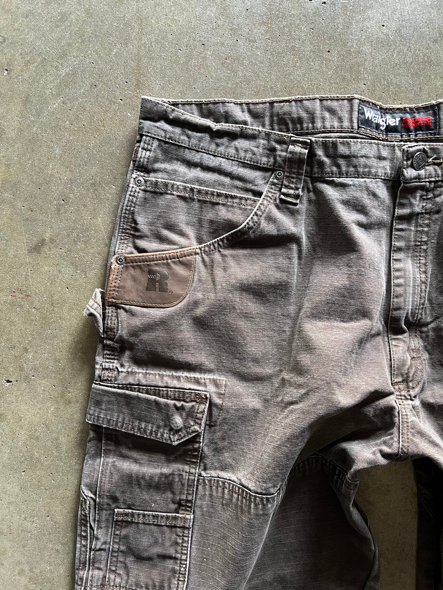 Wrangler Riggs Brown Pants - 40x30