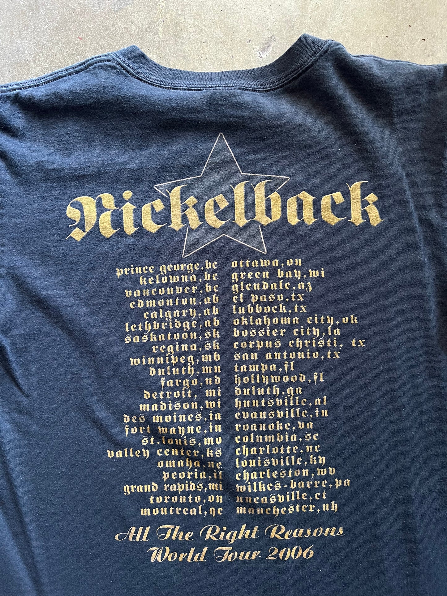 Nickelback Band Tee - M