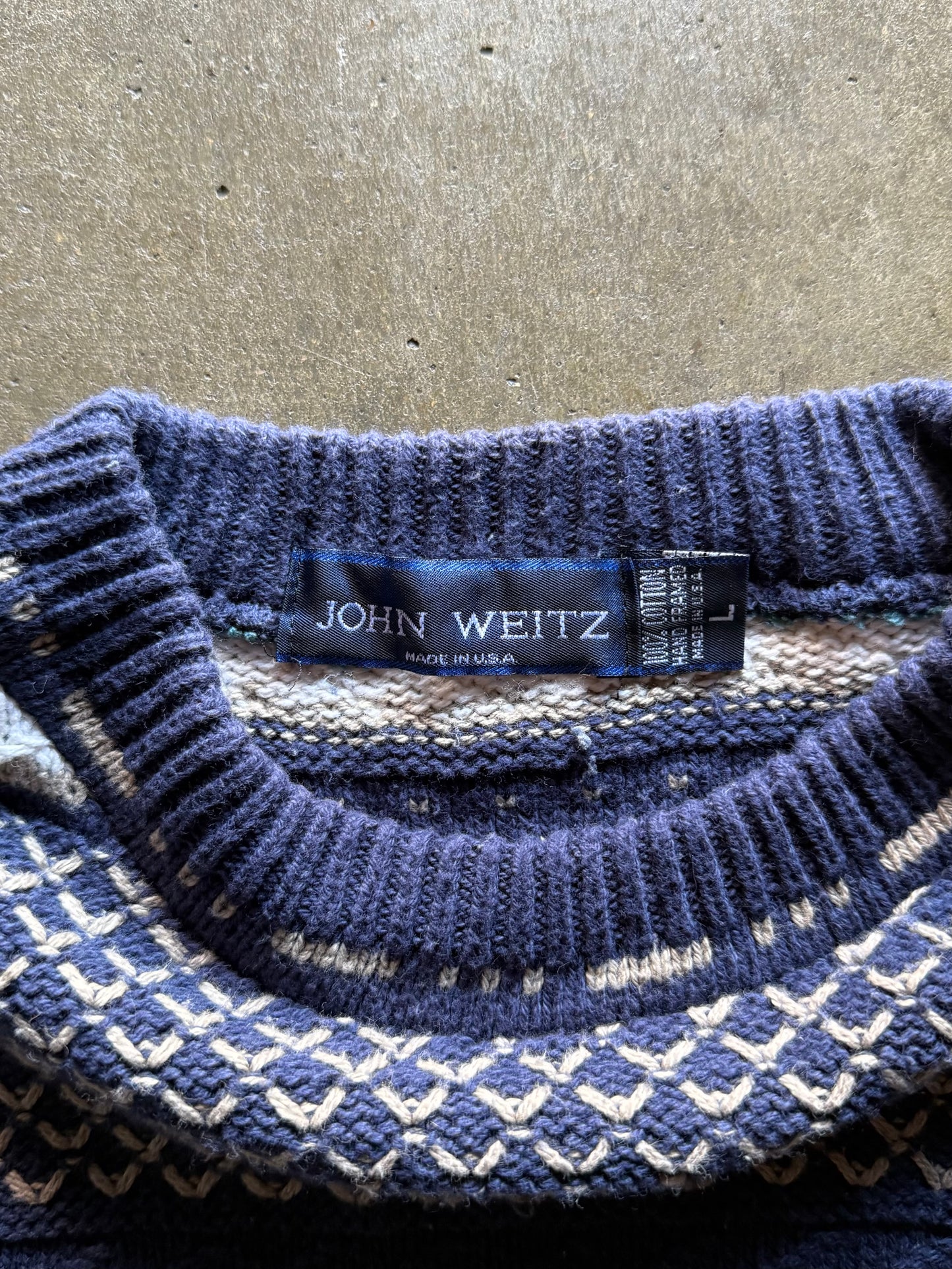 John Weitz Sweater - L