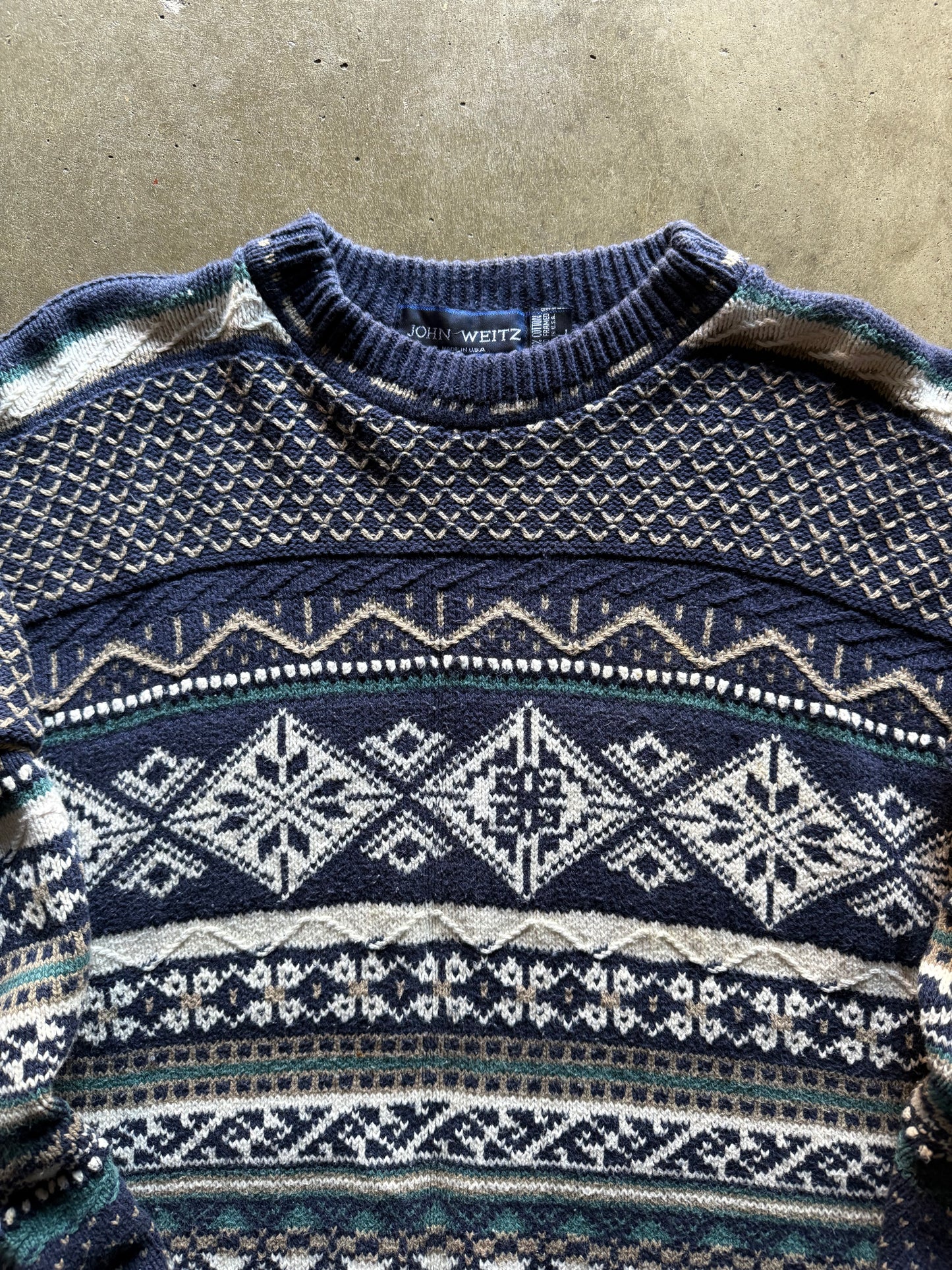 John Weitz Sweater - L