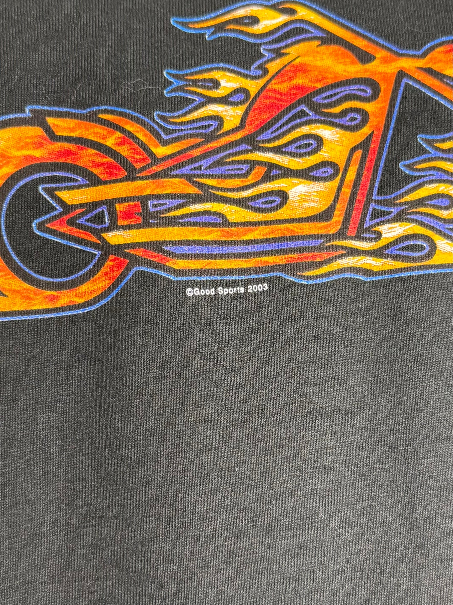 Biketoberfest Flame Long Sleeve Shirt - M