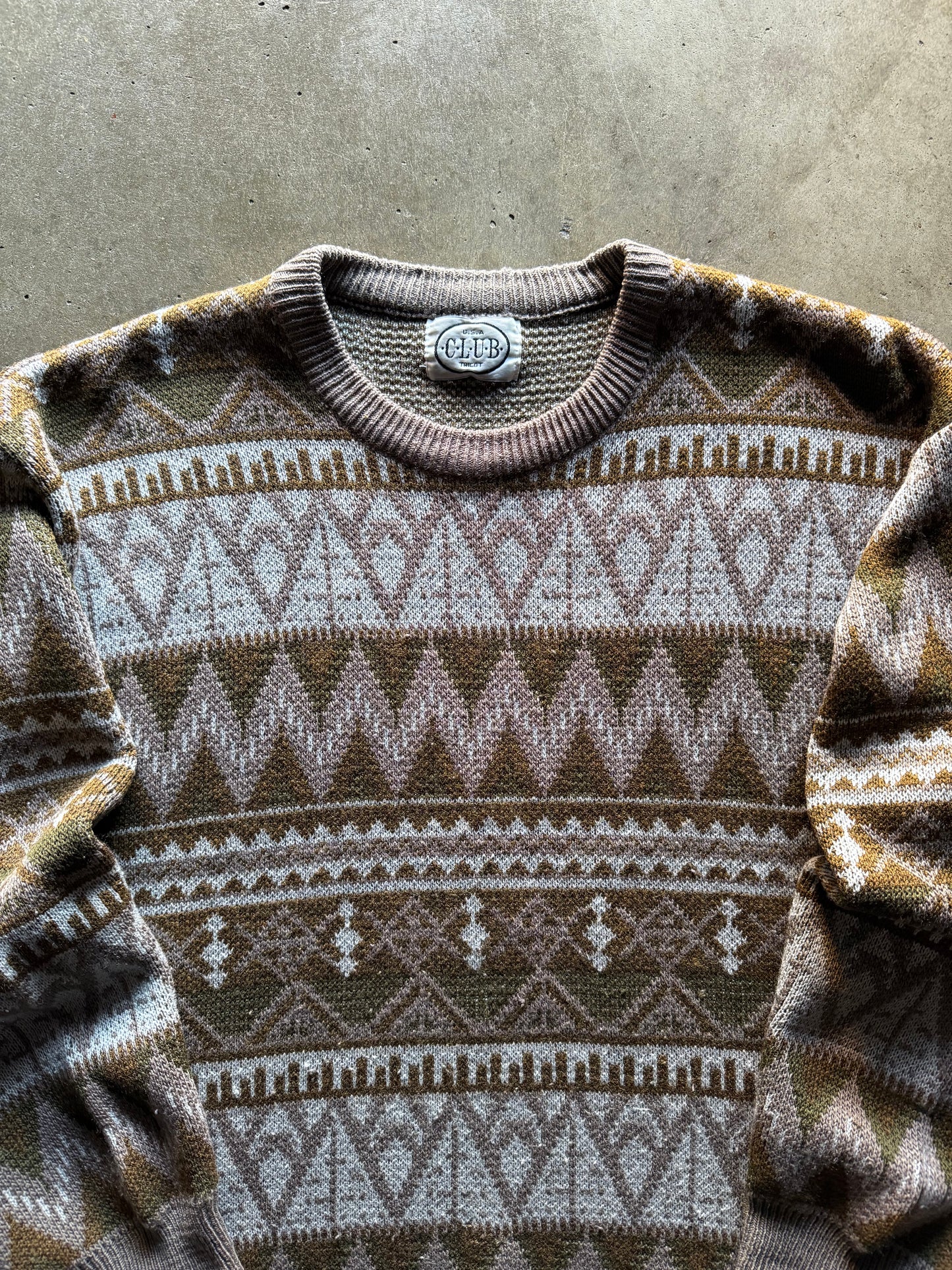 Club Tricot Sweater - L