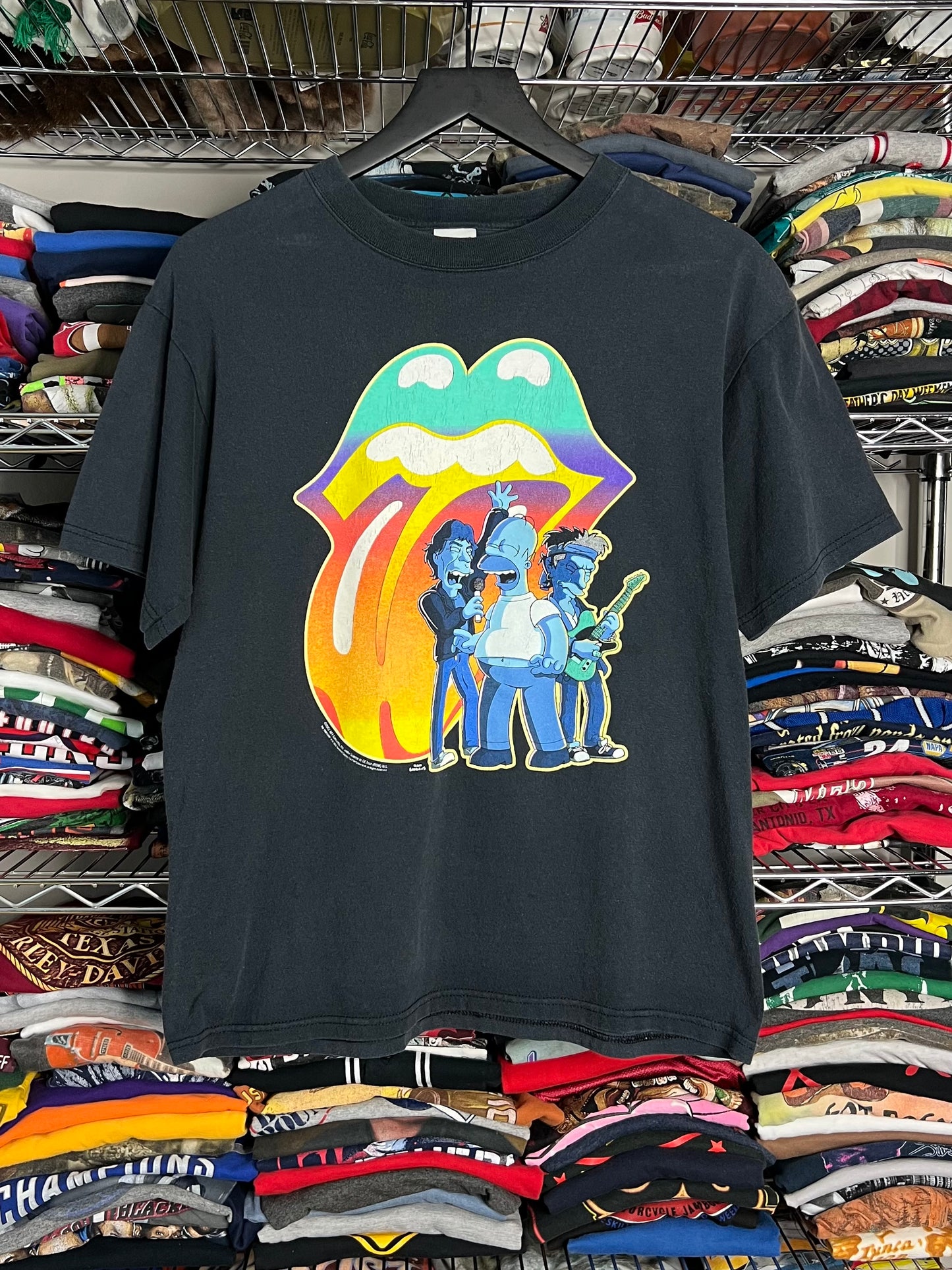 Simpsons ‘02 The Rolling Stones Shirt - M