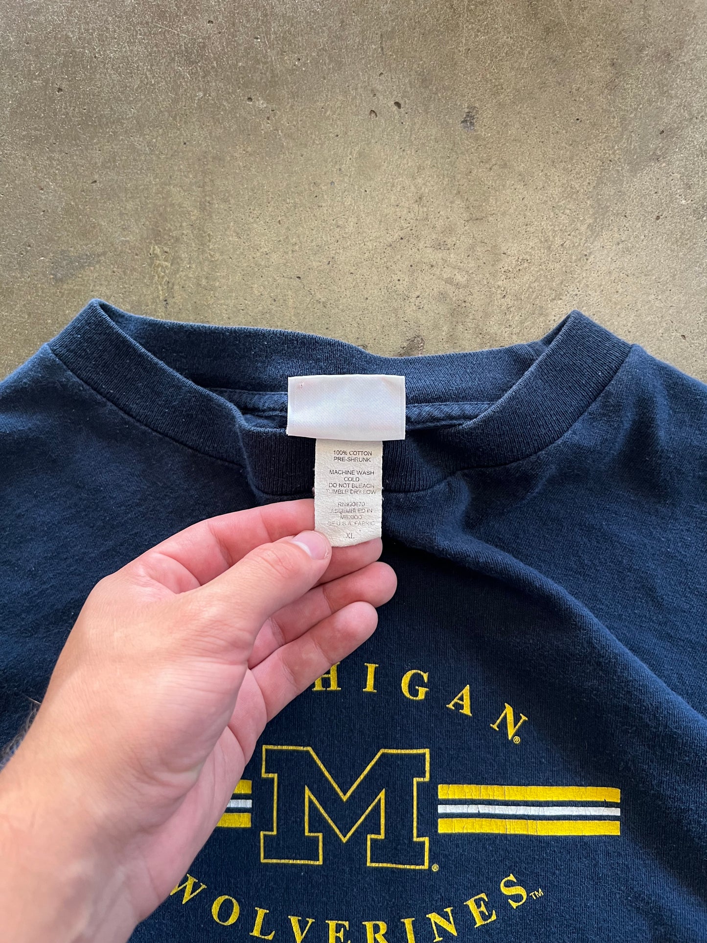 Michigan Wolverines Tee - XL