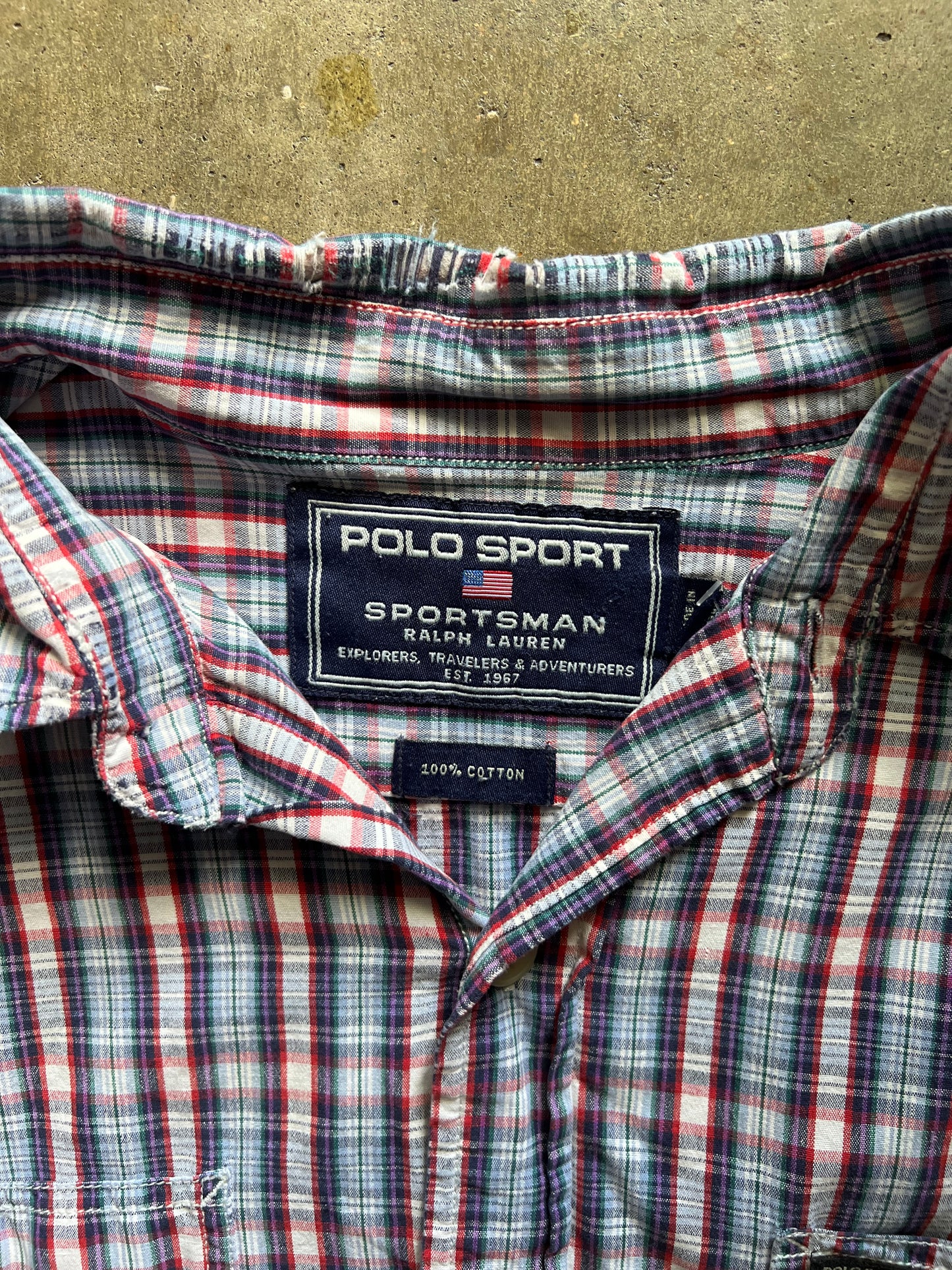 Polo Sport Flannel - L