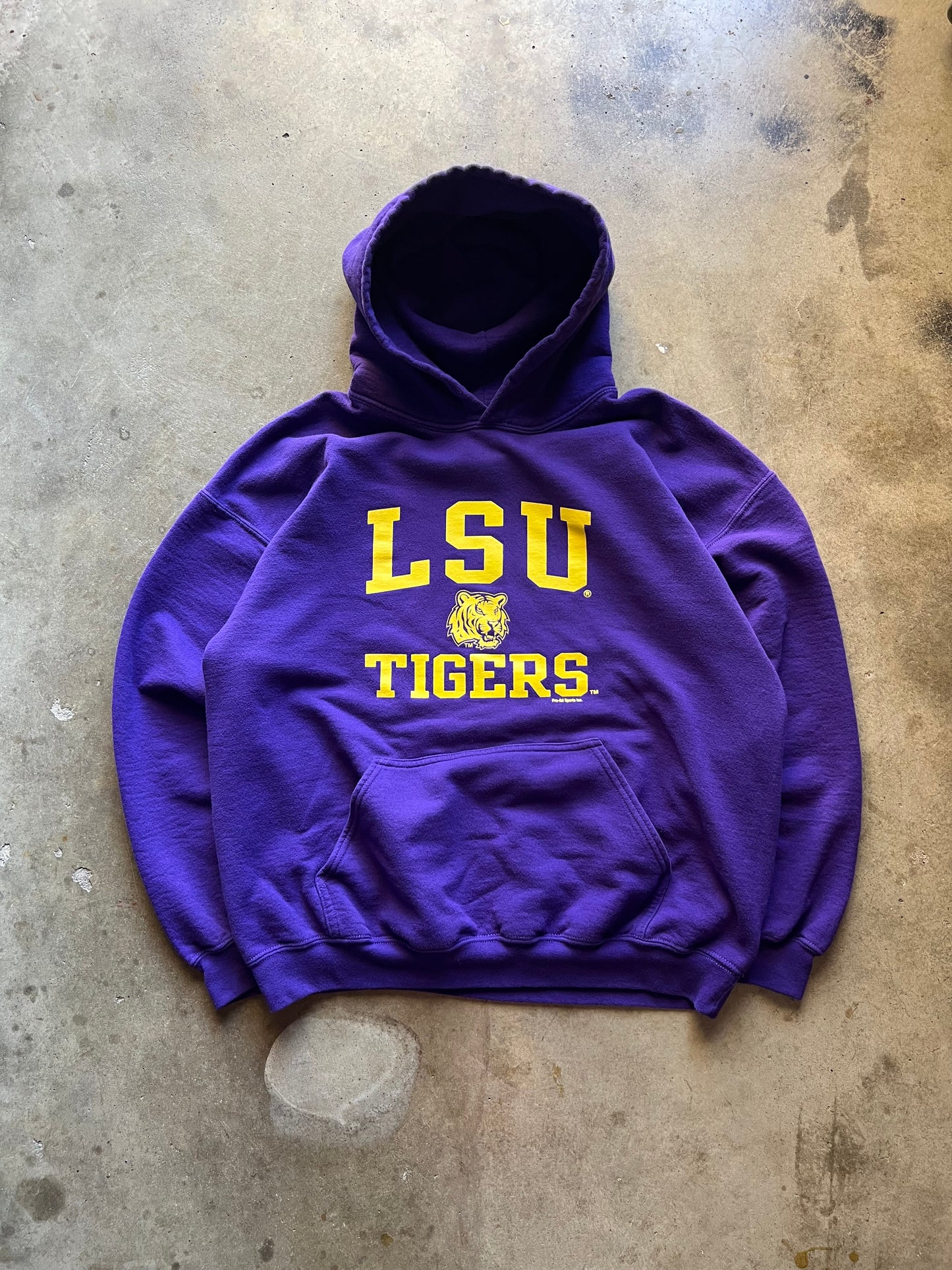 LSU Tigers Purple Hoodie - L