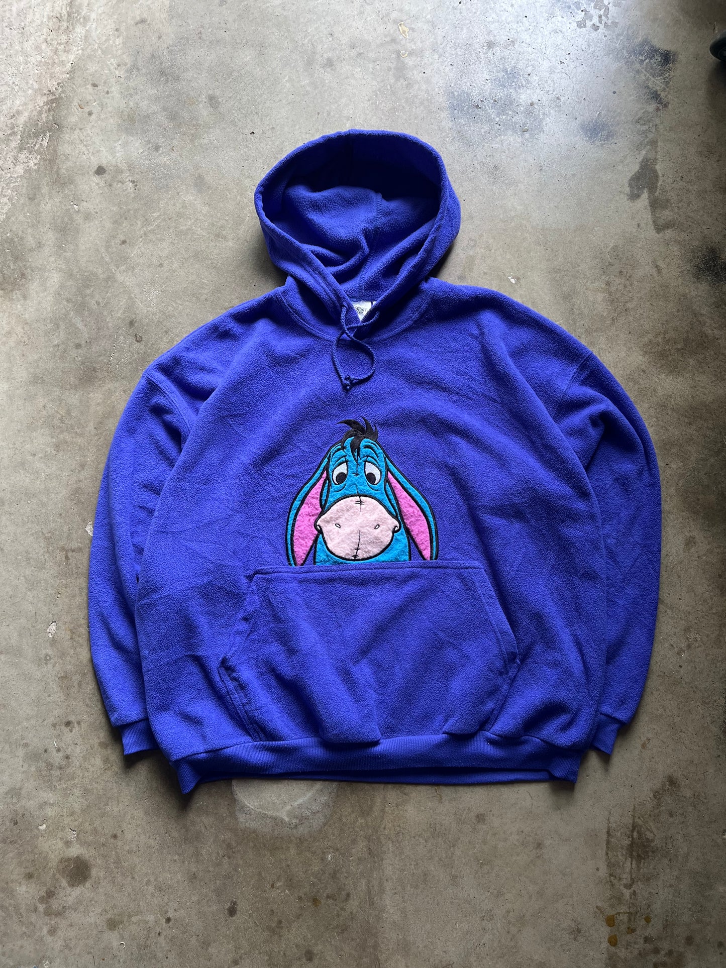 Eeyore Winnie The Pooh Fleece Hoodie - XL