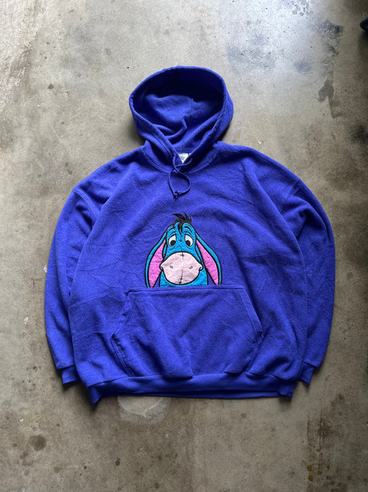 Eeyore Winnie The Pooh Fleece Hoodie - XL