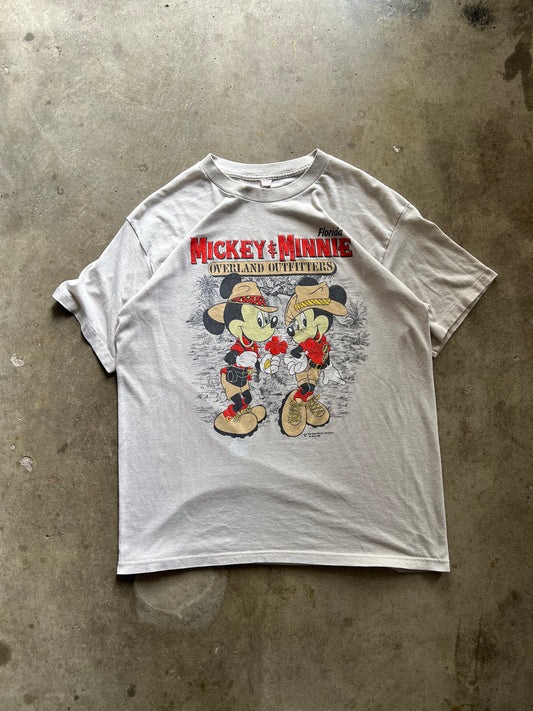 Mickey And Minnie Overland Outfitters Tee - L