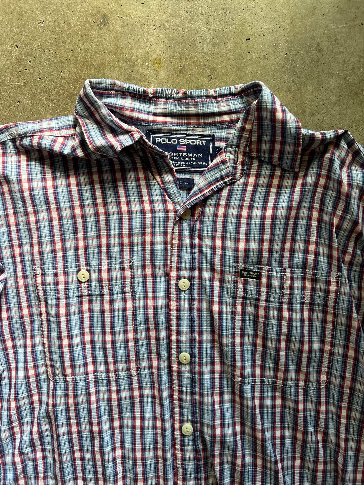 Polo Sport Flannel - L