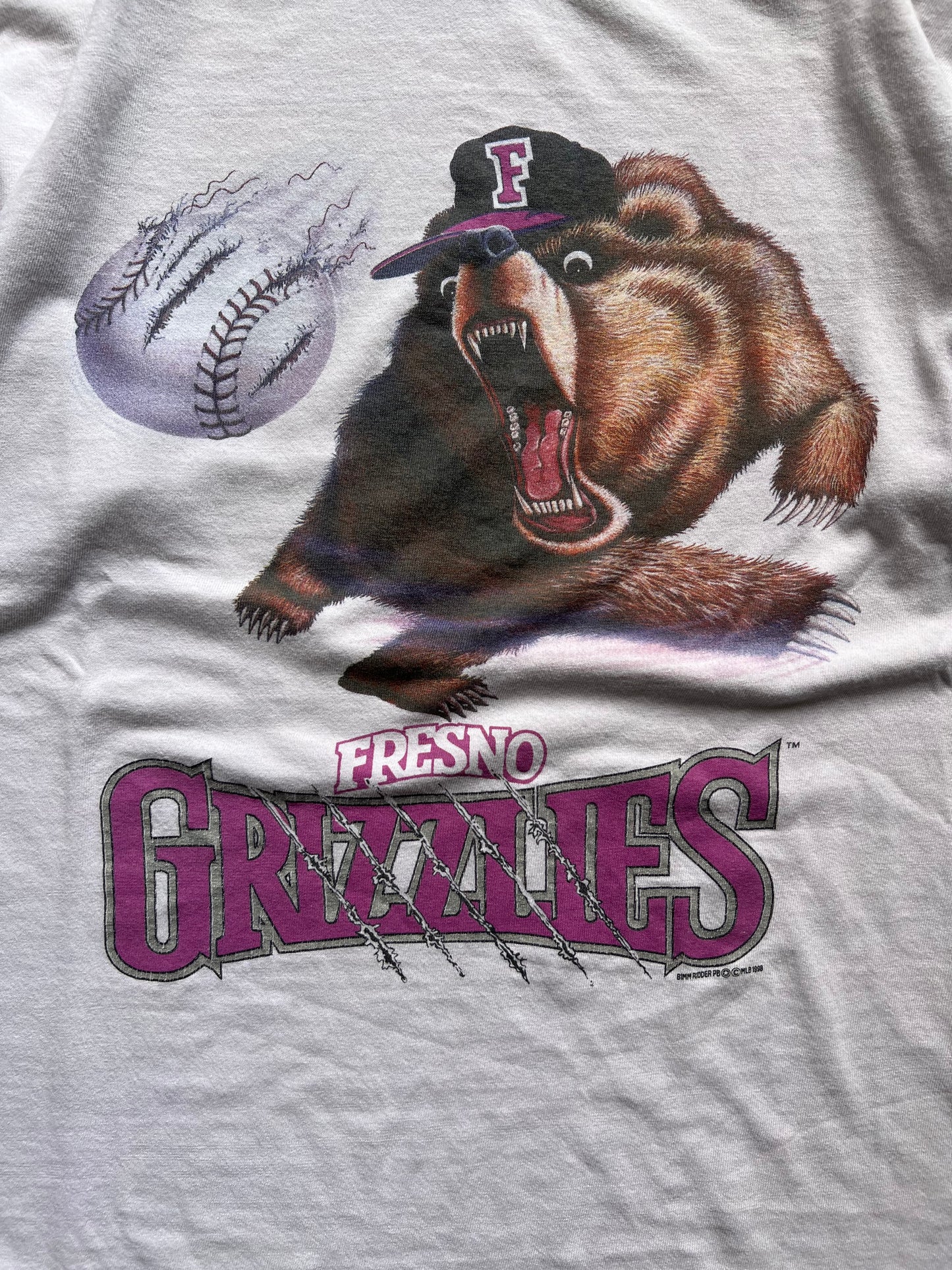 Fresno Grizzlies 1998 Tee - L