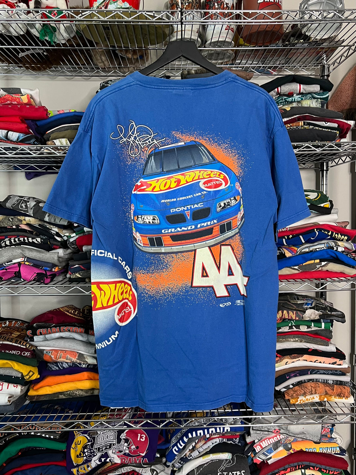 NASCAR Hot Wheels AOP Shirt - XL