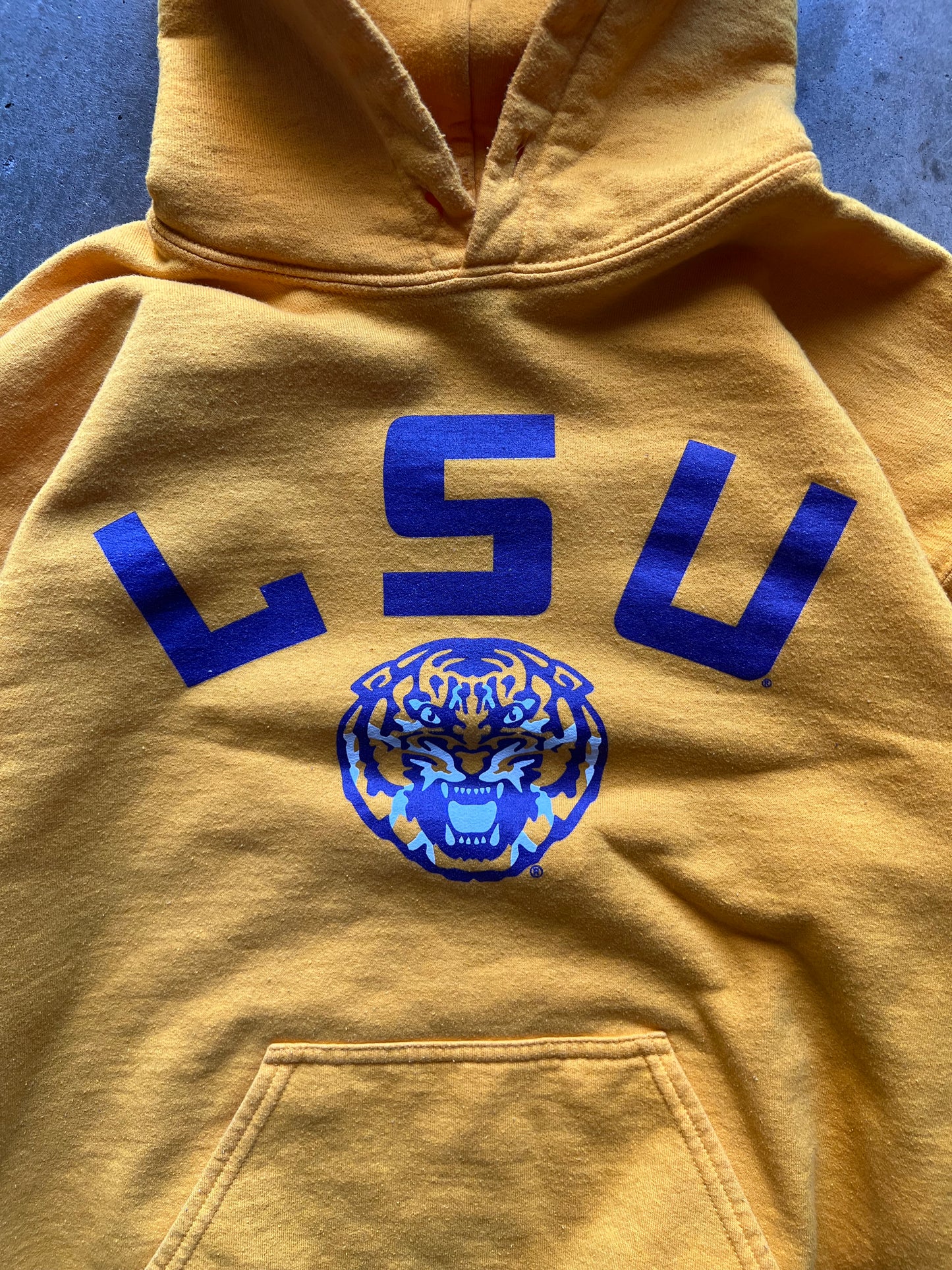 LSU Tigers Yellow Hoodie -