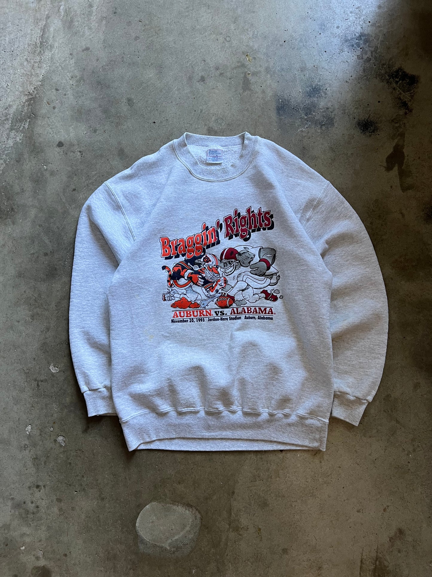 Auburn vs. Alabama Braggin’ Rights Crewneck - XXL