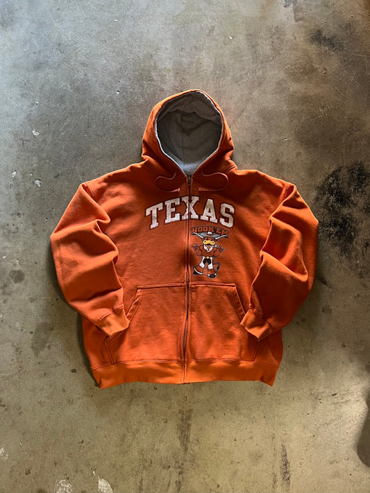 Texas Longhorns Zip-Up Hoodie - XXL