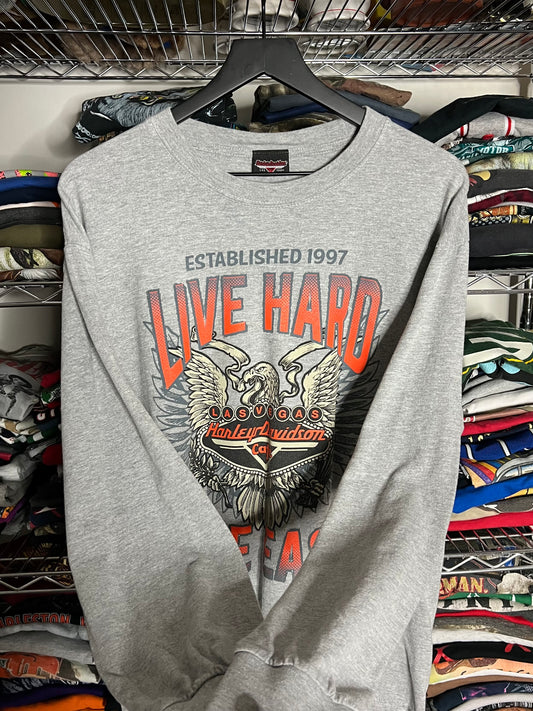 Harley Davidson Long Sleeve Shirt - L