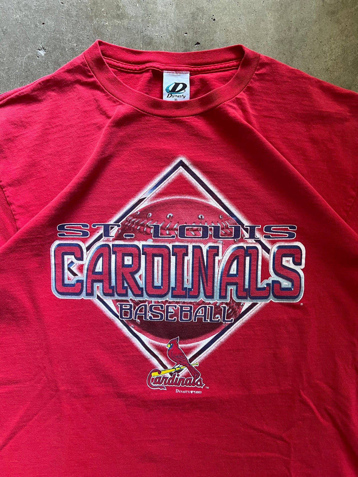 Cardinals Baseball 2003 Tee - XL