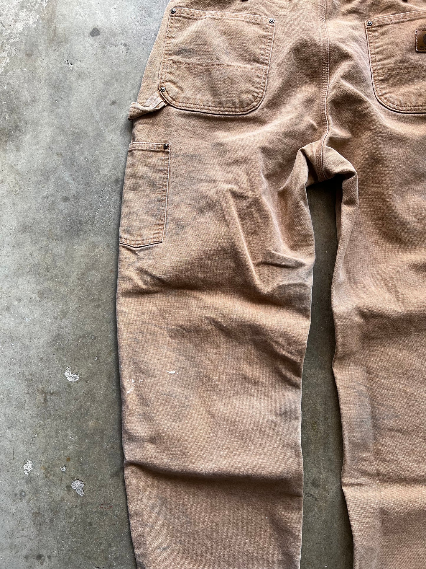 Carhartt Double Knees Tan Pants - 38x32