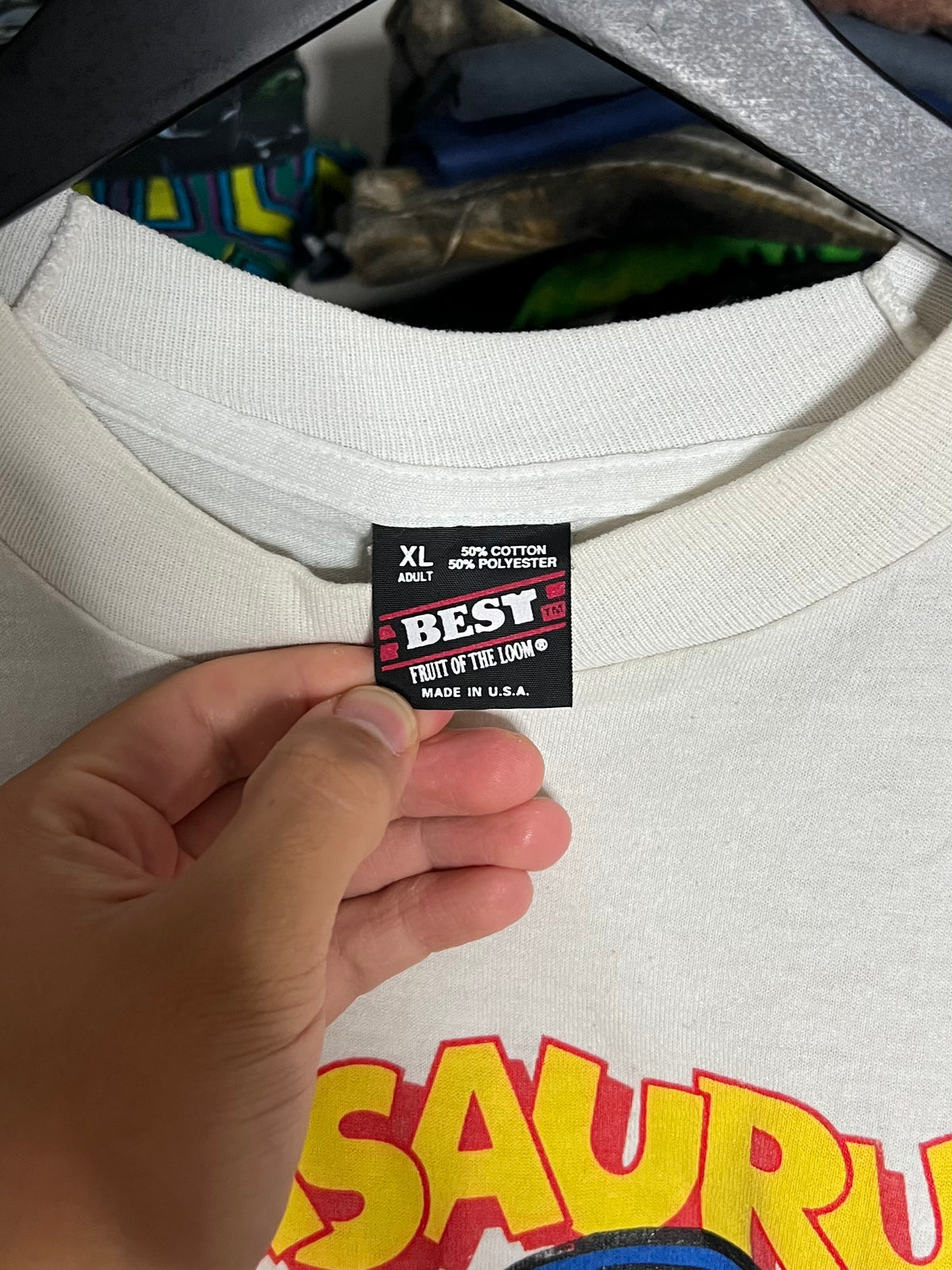 Kraft Cheeseasaurus Rex 90’s AOP Shirt - XL
