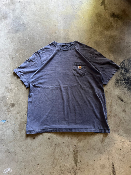 Carhartt Blue Pocket Tee - L