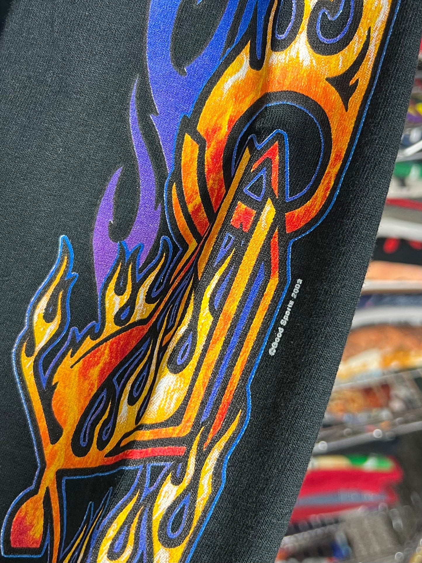 Biketoberfest ‘03 Flame Long Sleeve Sleeve Shirt - M