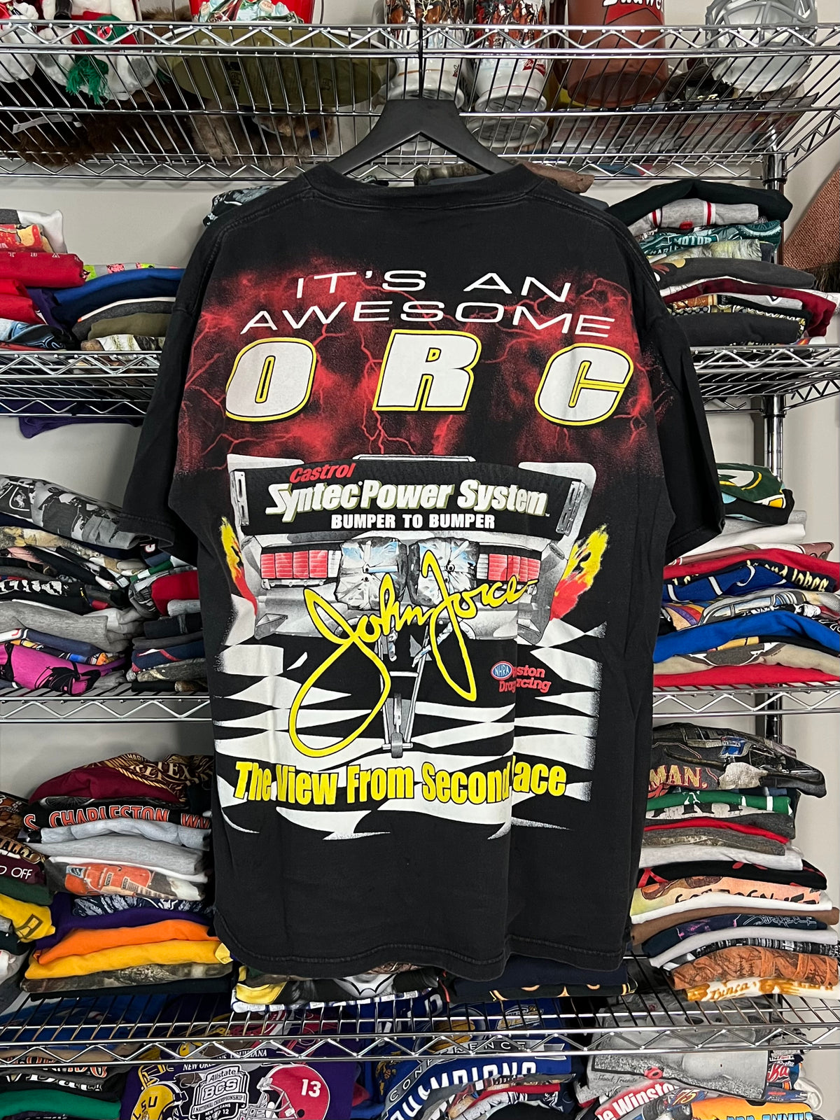 NASCAR John Force 1998 AOP Shirt - XL