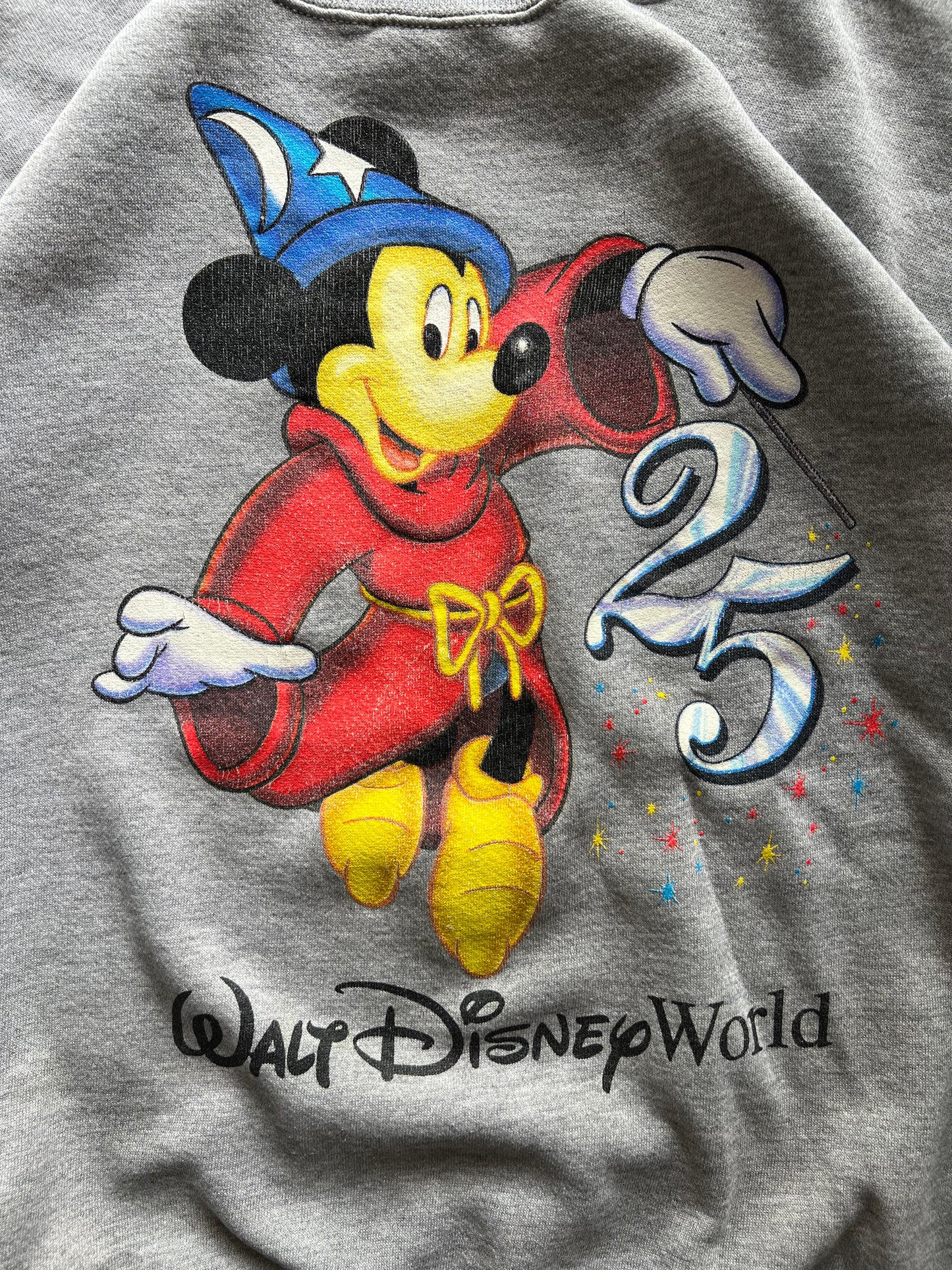 Mickey Magic Walt Disney World Crewneck - L