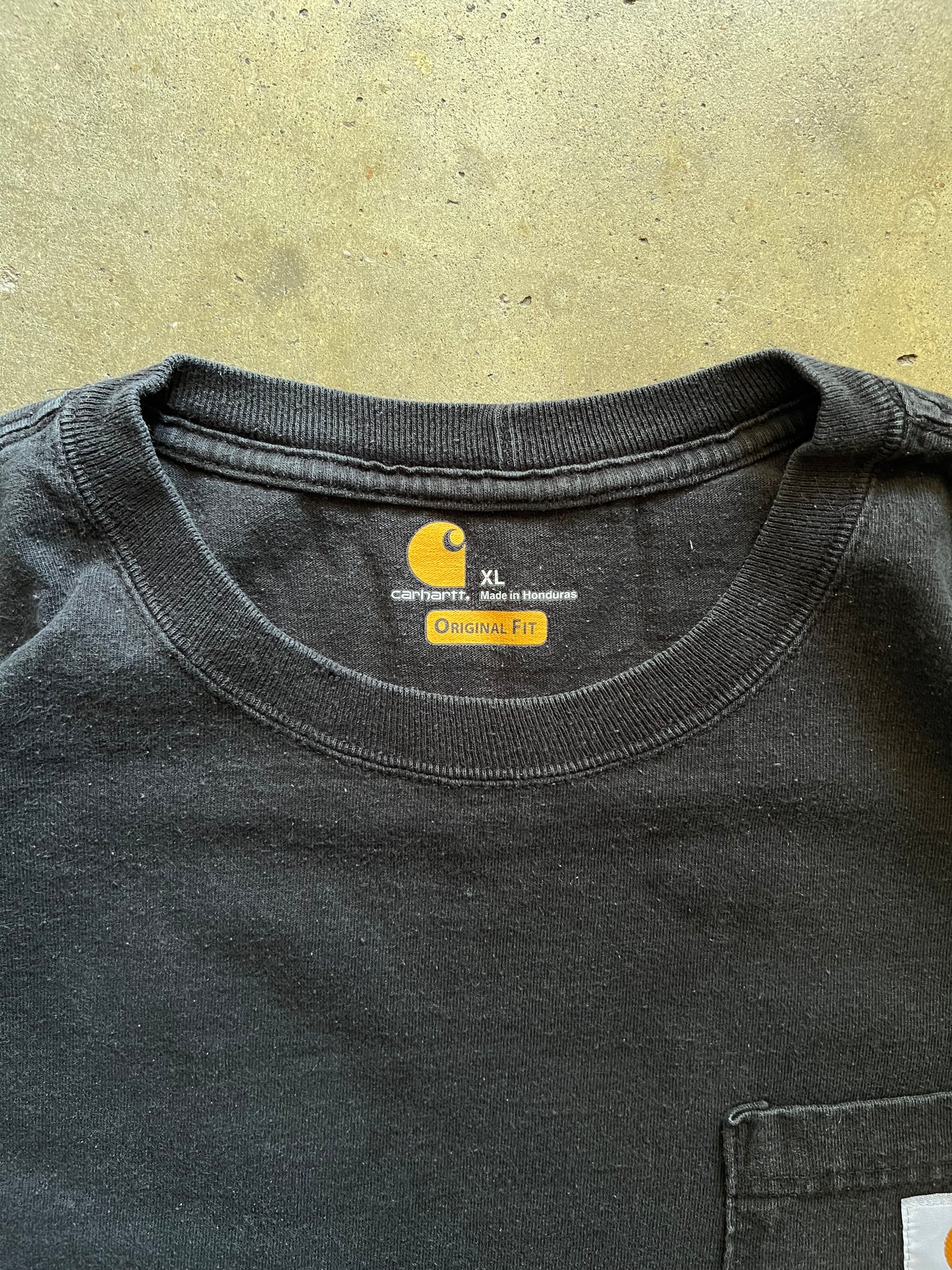 Carhartt Black Pocket Tee - XL