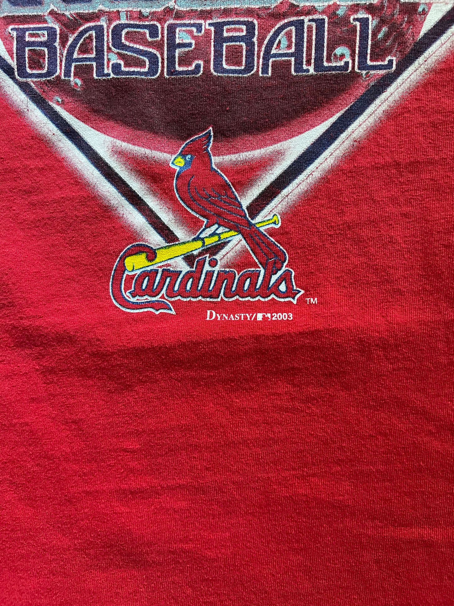 Cardinals Baseball 2003 Tee - XL