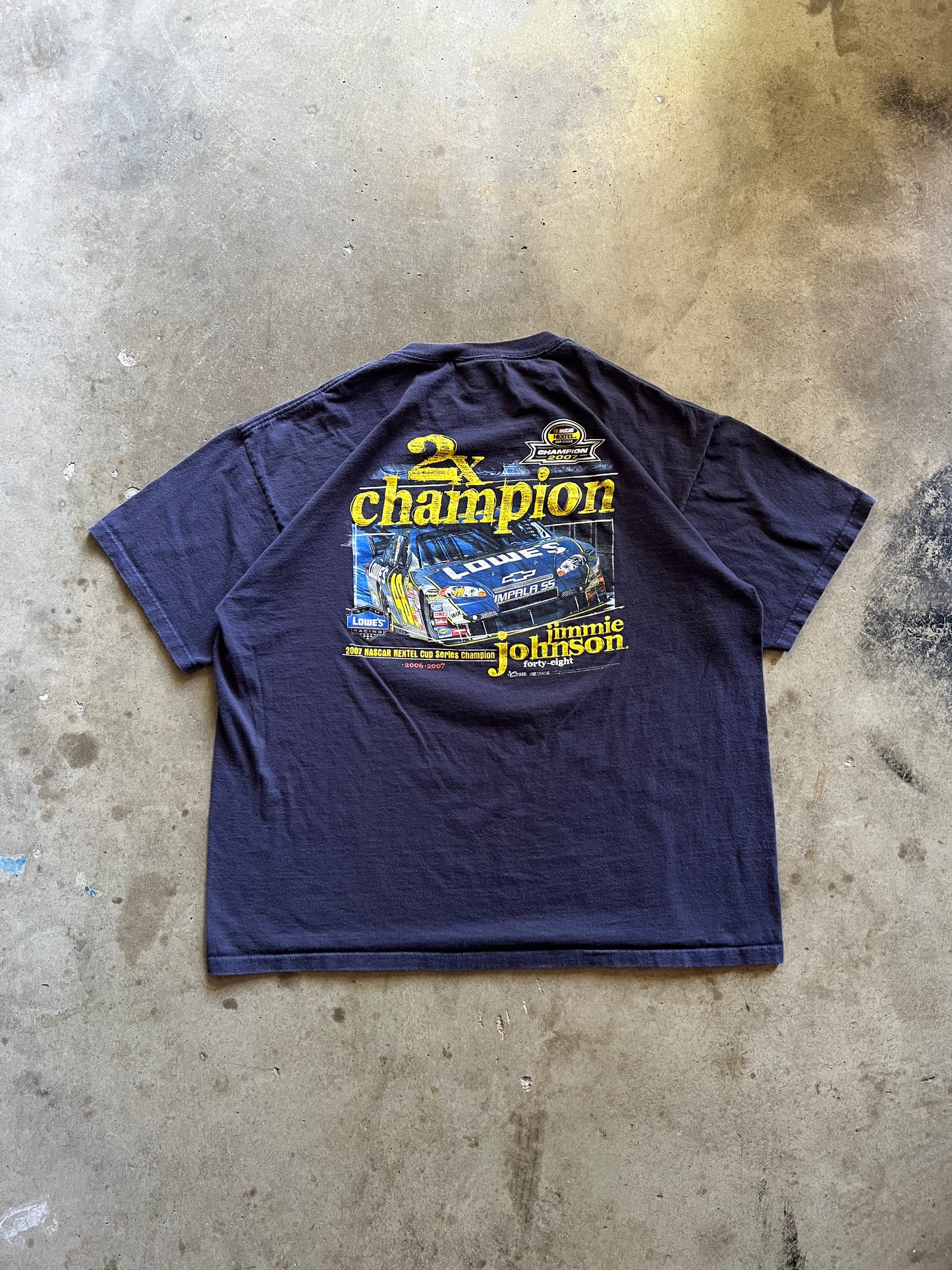 NASCAR Jimmie Johnson Champion Tee - XXL