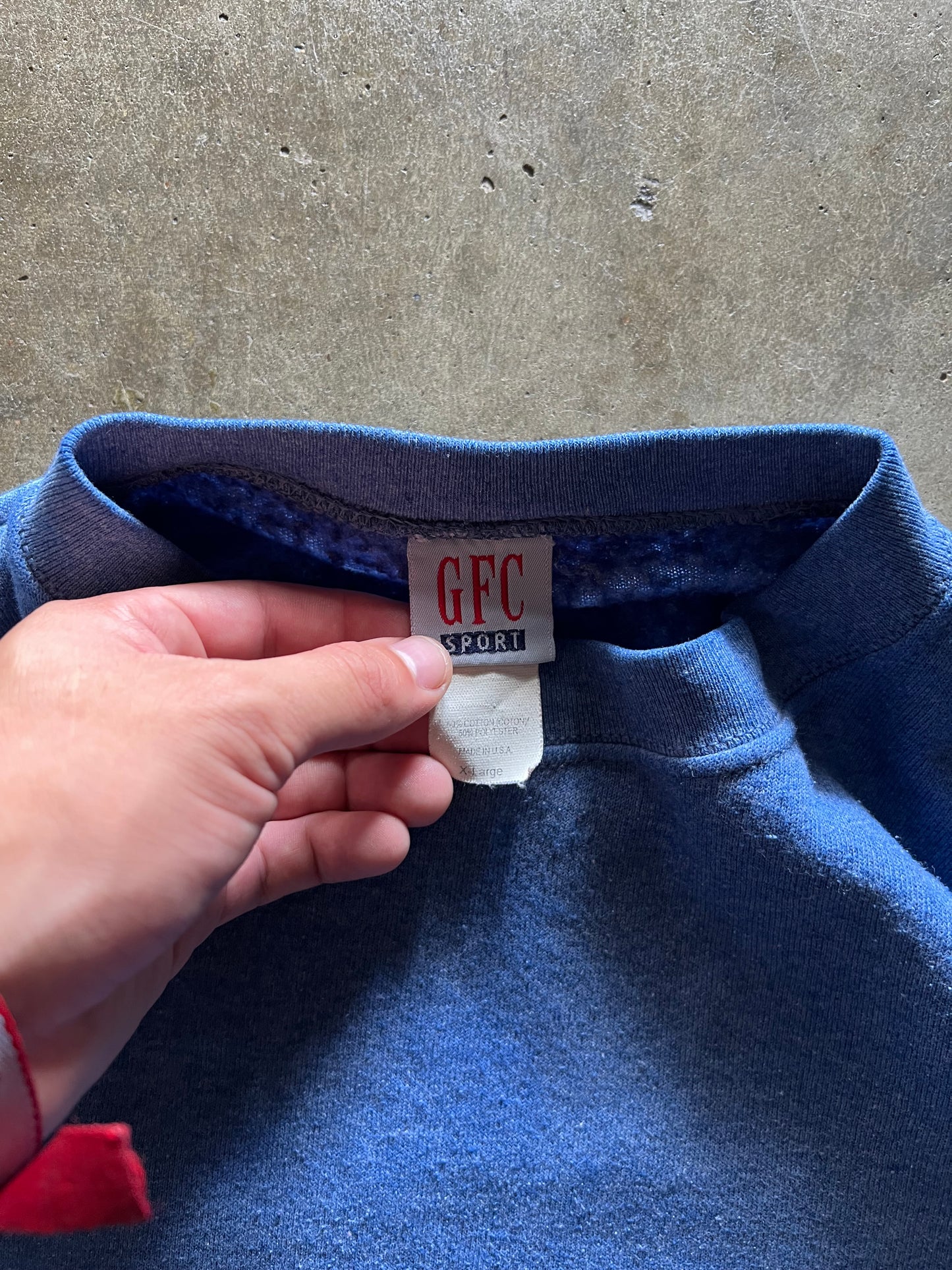 GFC Sport Blue Crewneck - XL