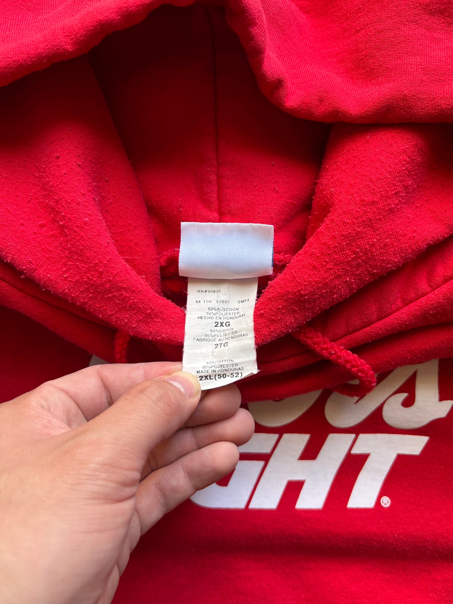 Coors Light Red Hoodie - XXL