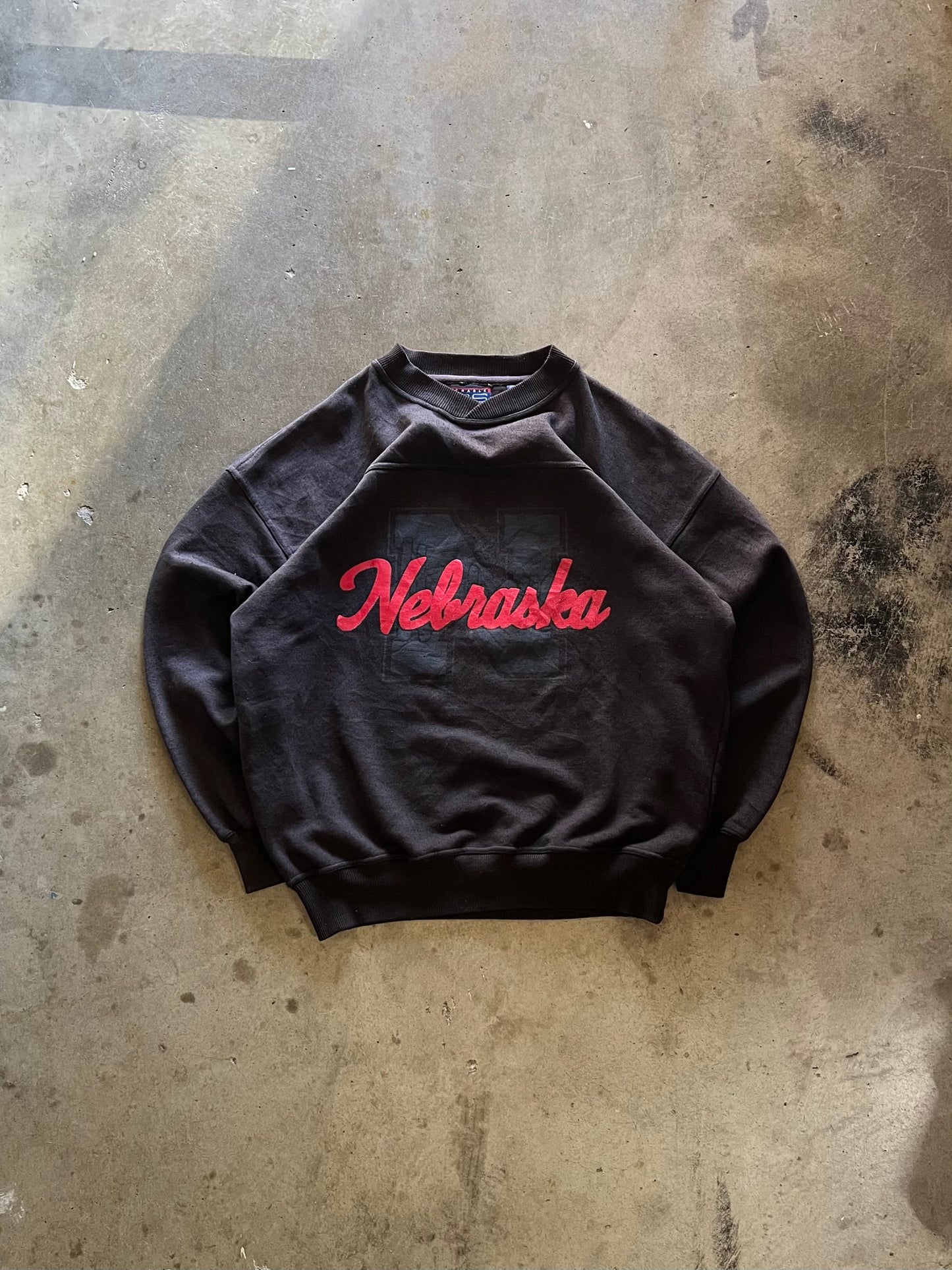 Nebraska Crewneck - L