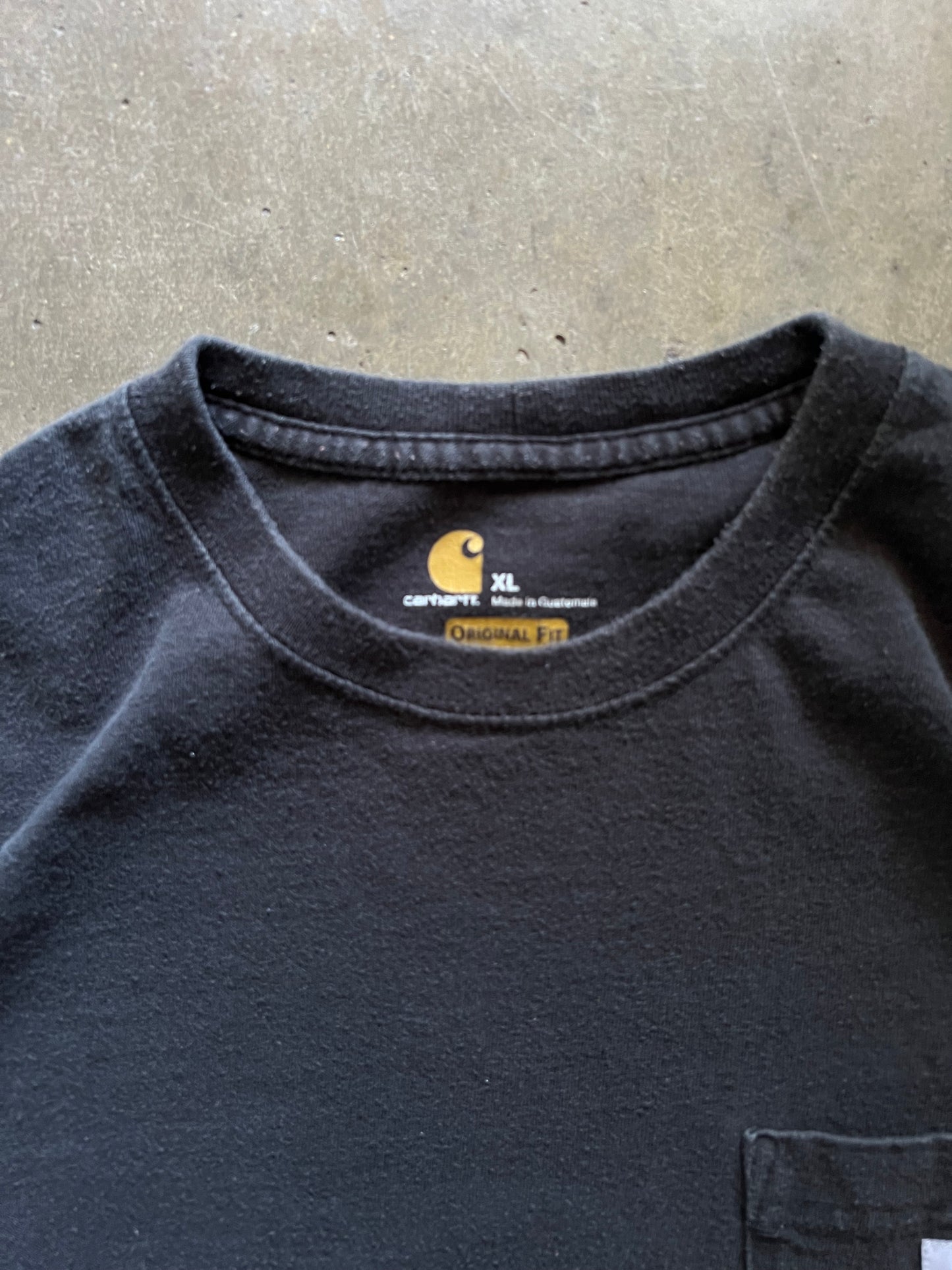 Carhartt Black Pocket Tee - XL